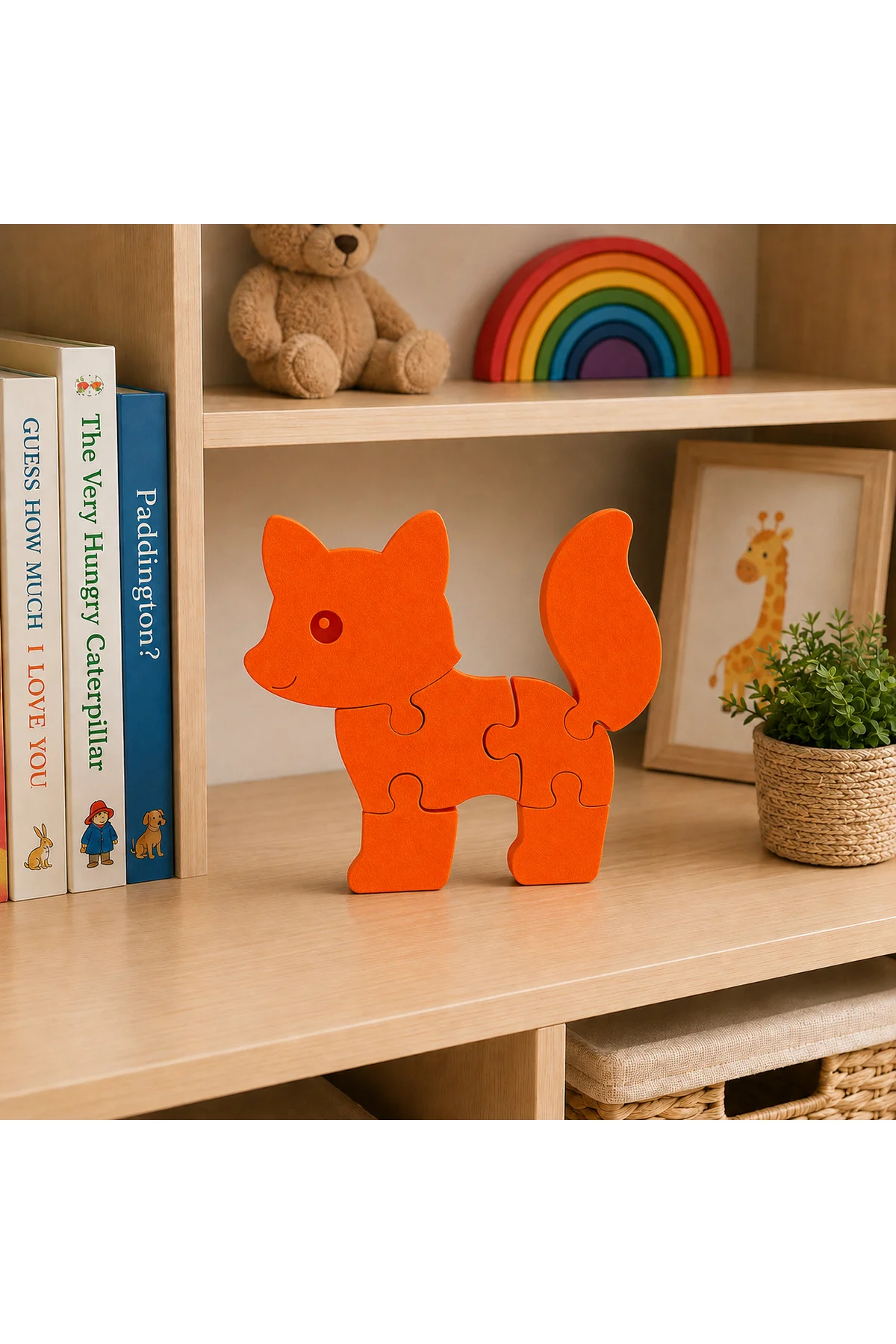 Sevimli Tilki 3D Baskı Puzzle – 6 Parça Eğitici Çocuk Yapbozu (3+ Yaş) Sevimli Tilki 3D Baskı Puzzle – 6 Parça Eğitici Çocuk Yapbozu (3+ Yaş)