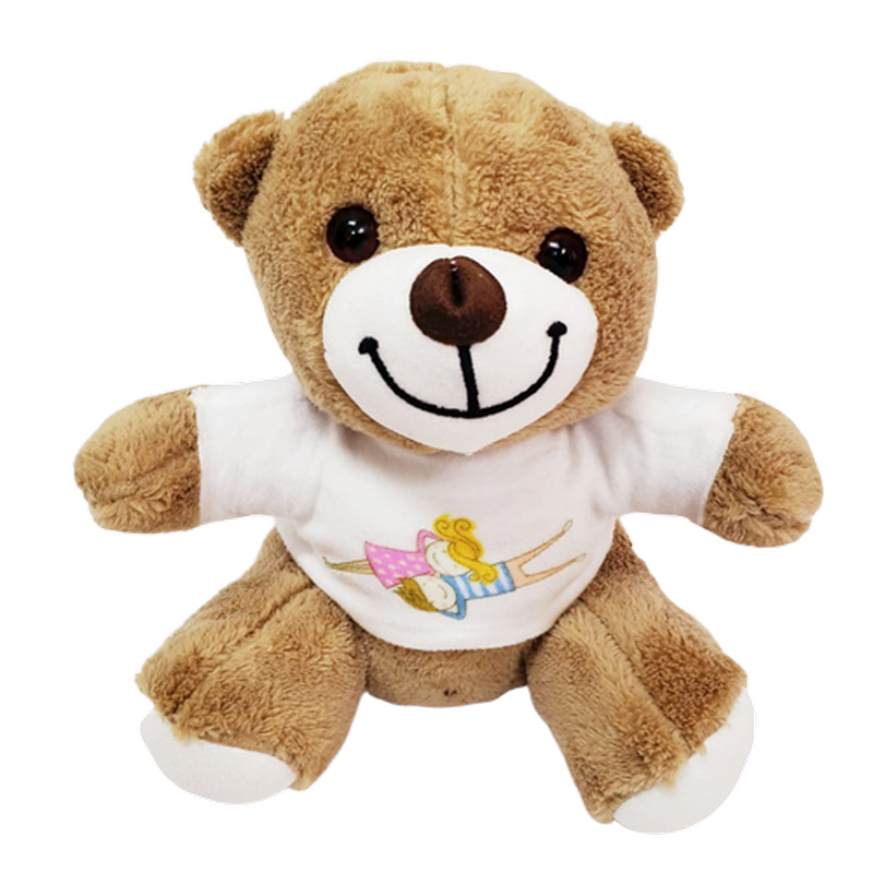 Evimdeyokyok Sevimli Tişörtlü Peluş Ayicik Tdrtr