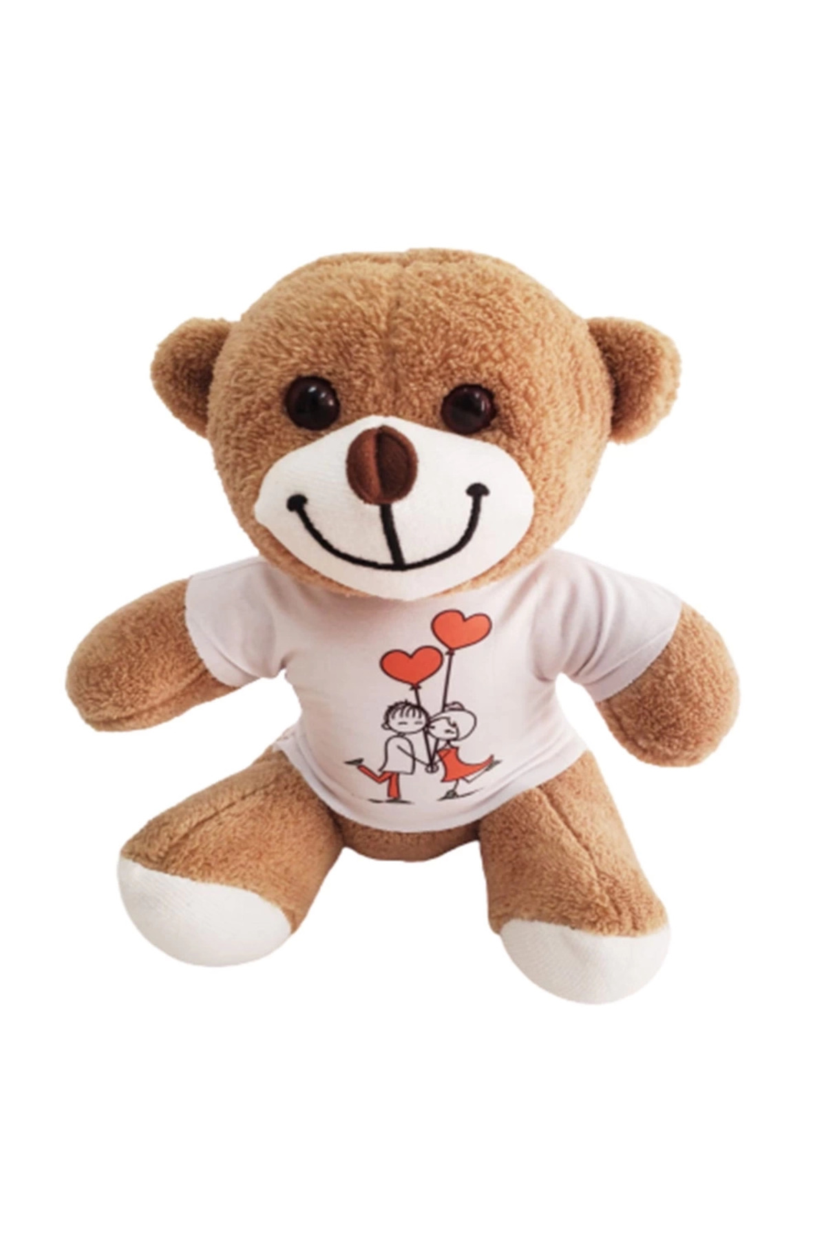 Sevimli Tişörtlü Peluş Ayicik Sevimli Tişörtlü Peluş Ayicik