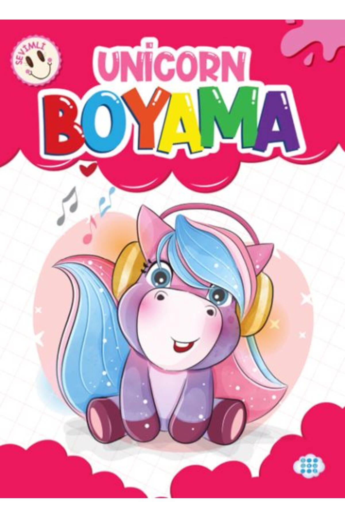 Türk Dil Kurumu Yayınları Sevimli Unicorn Boyama