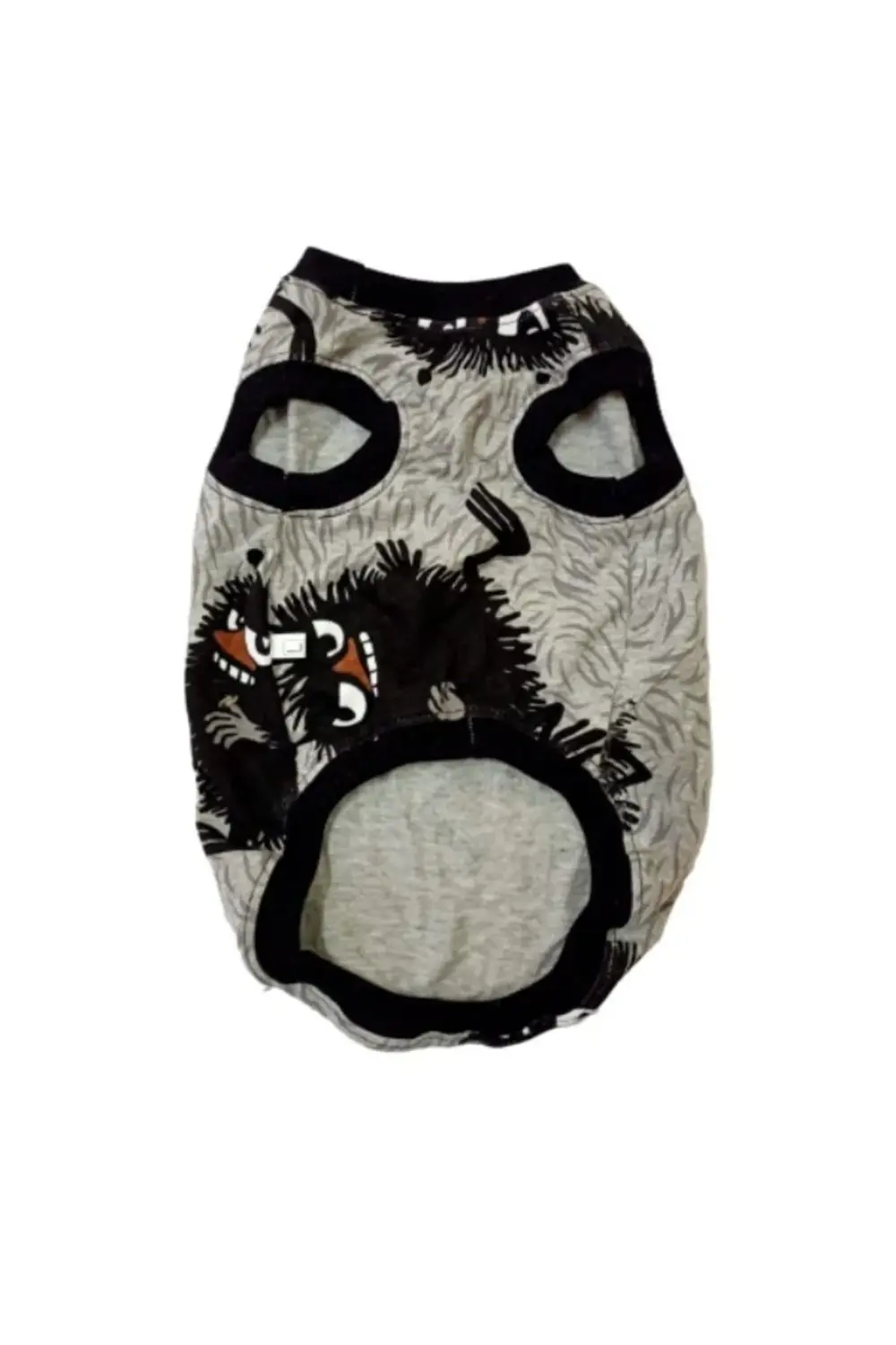 Sevimli Virüs Desenli Kedi Köpek Kıyafeti Elbisesi Large/l/beden