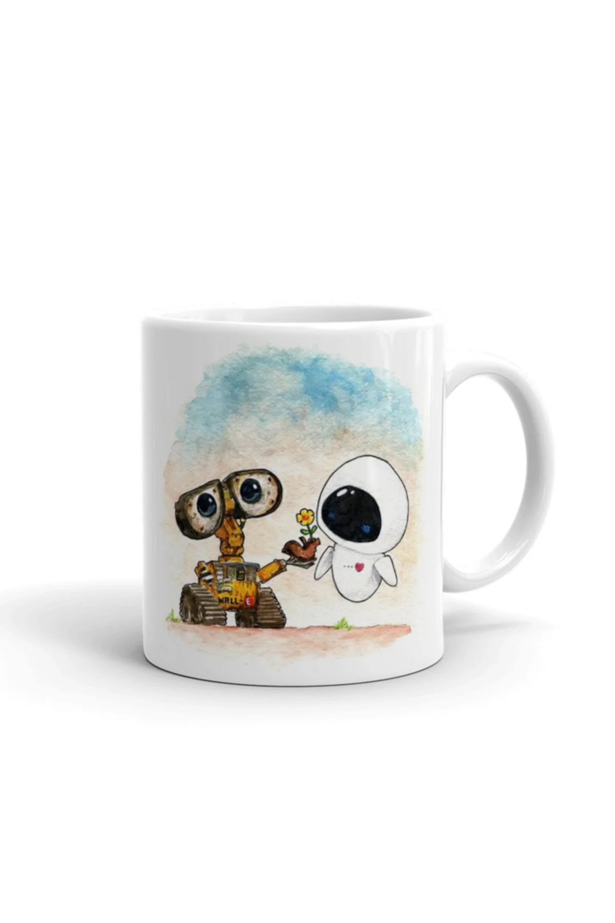 Sevimli Wall E Tasarım Kupa Bardak