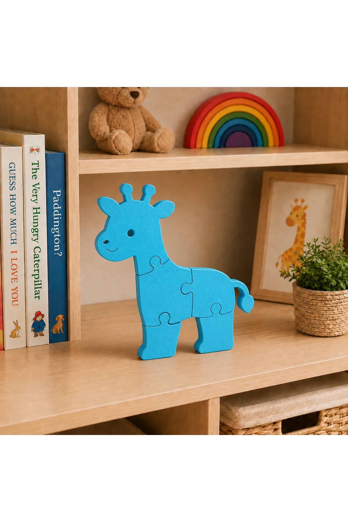 Sevimli Zürafa 3D Baskı Puzzle – 5 Parça Eğitici Çocuk Yapbozu 3+ Yaş Sevimli Zürafa 3D Baskı Puzzle – 5 Parça Eğitici Çocuk Yapbozu 3+ Yaş
