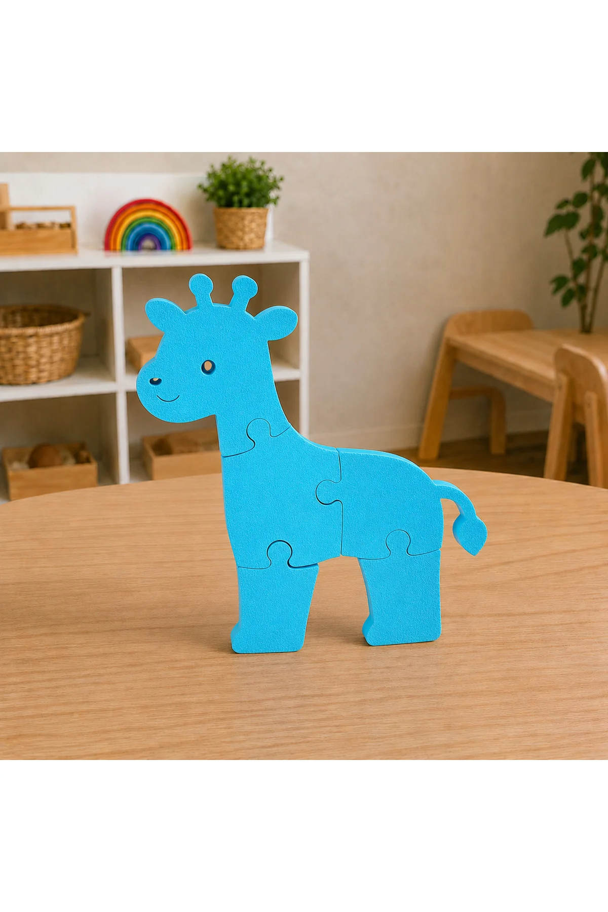 Sevimli Zürafa 3D Baskı Puzzle – 5 Parça Eğitici Çocuk Yapbozu 3+ Yaş Sevimli Zürafa 3D Baskı Puzzle – 5 Parça Eğitici Çocuk Yapbozu 3+ Yaş