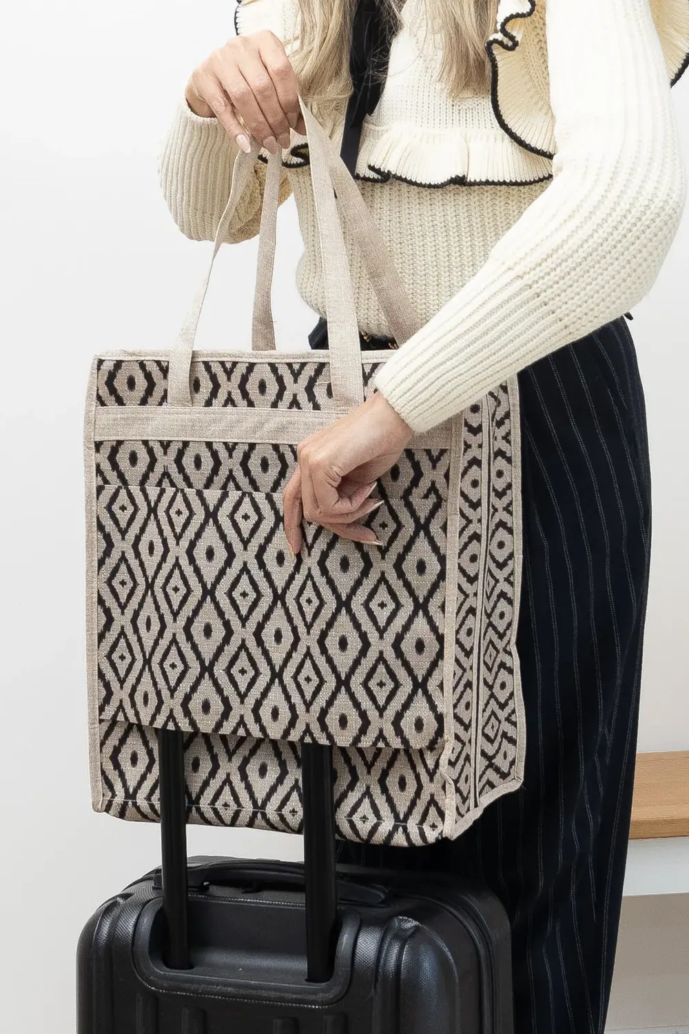 Seyahat Ayakkabı Çantası - Desenli. 35x22x40cm