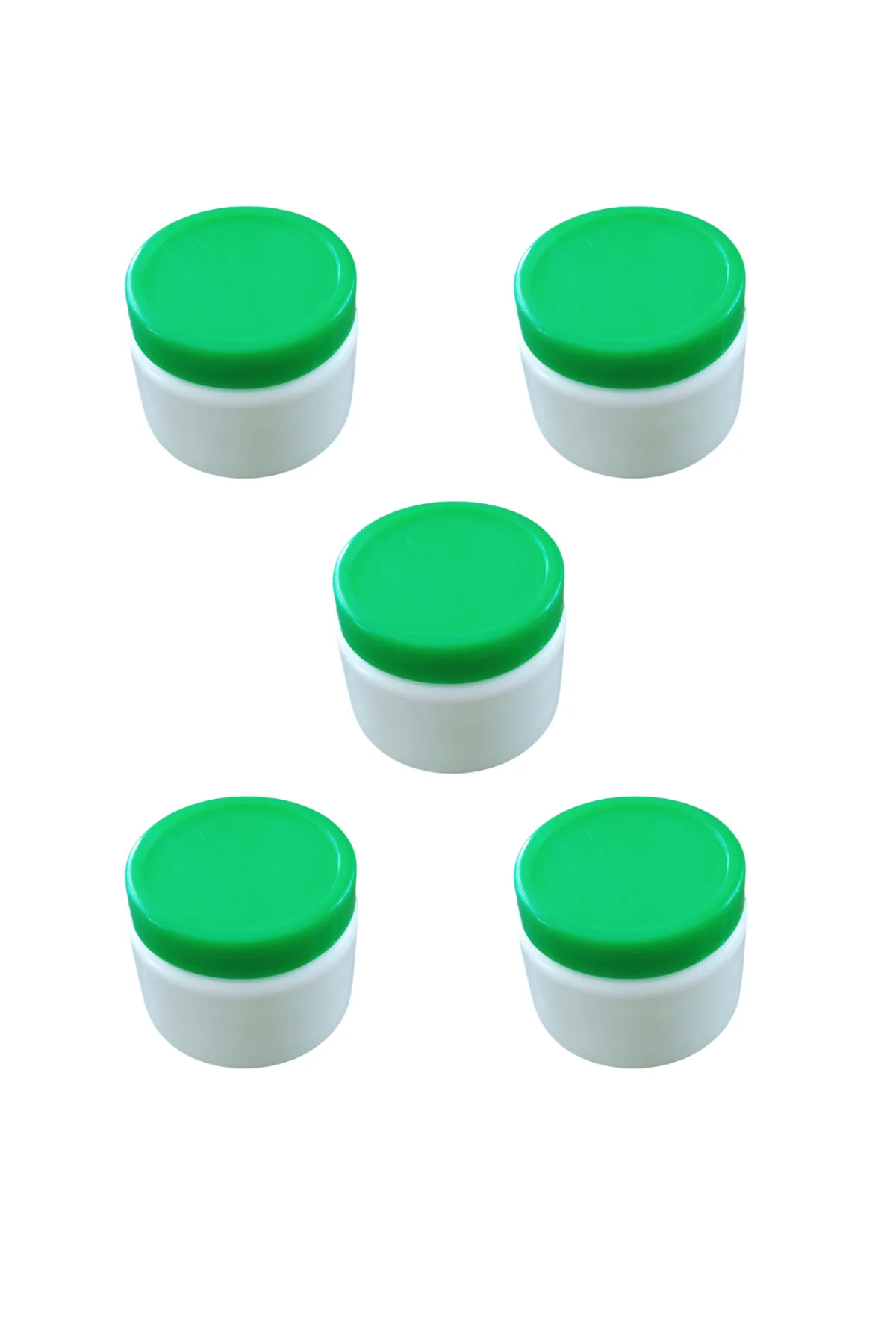 Seyahat Boy Boş Mini Şampuan-Losyon-Krem Kutusu 25 ML Beyaz Organ