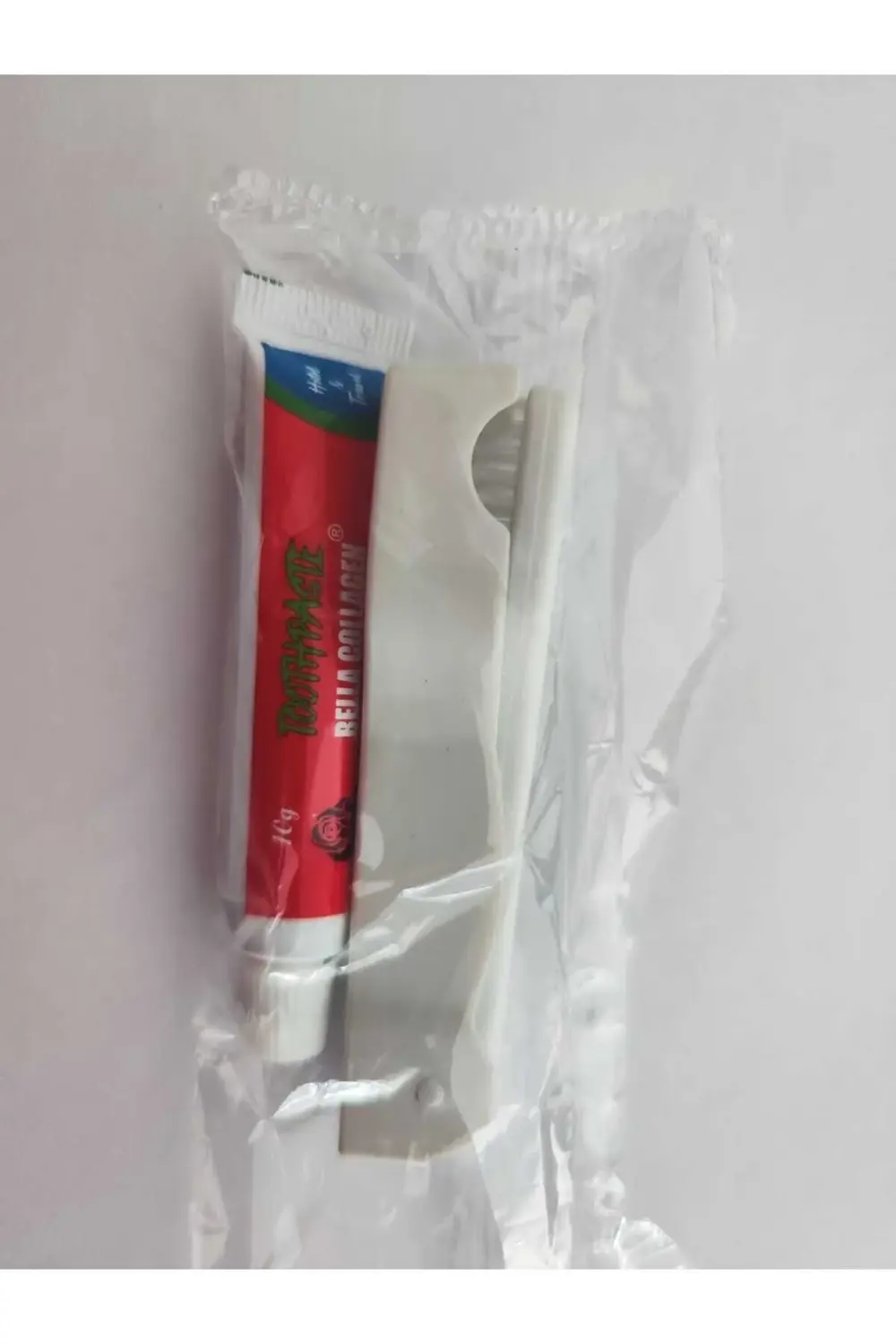 Seyahat Boy Katlanabilir Diş Fırçası ve Diş Macunu | Otel Diş Bak