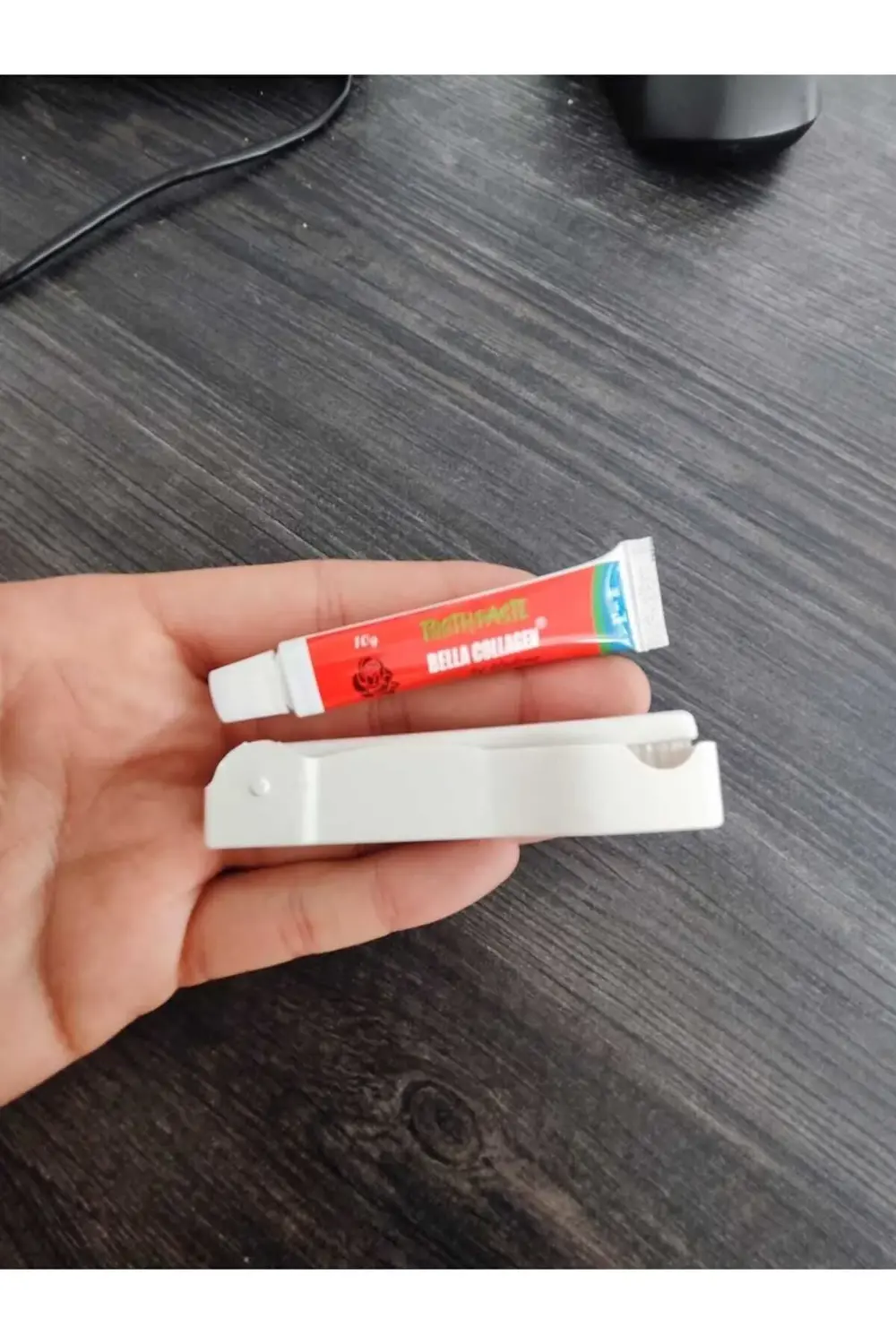 Seyahat Boy Katlanabilir Diş Fırçası ve Diş Macunu | Otel Diş Bak