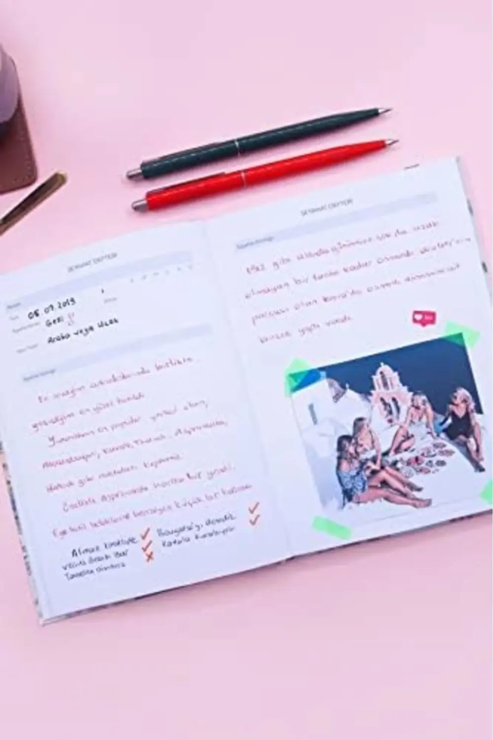 Seyahat Defteri Esnek Trl Journal 1157054