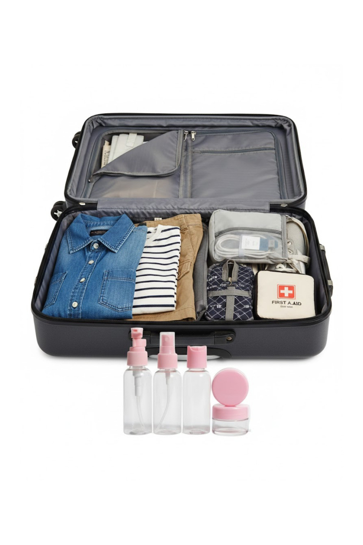 Seyahat İçin 5’li Kozmetik Dolum Seti 30 ml - Lisinya