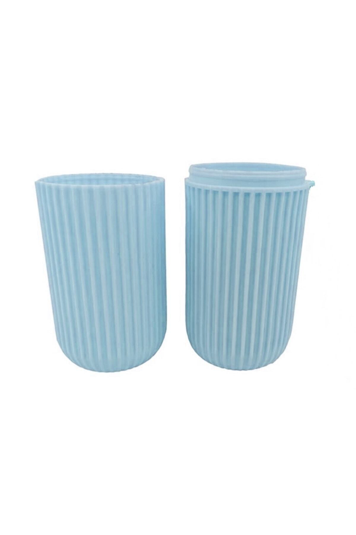 Seyahat Saklama Kabı Diş Fırçalık Organizer Banyo Kutusu Çok Amaç