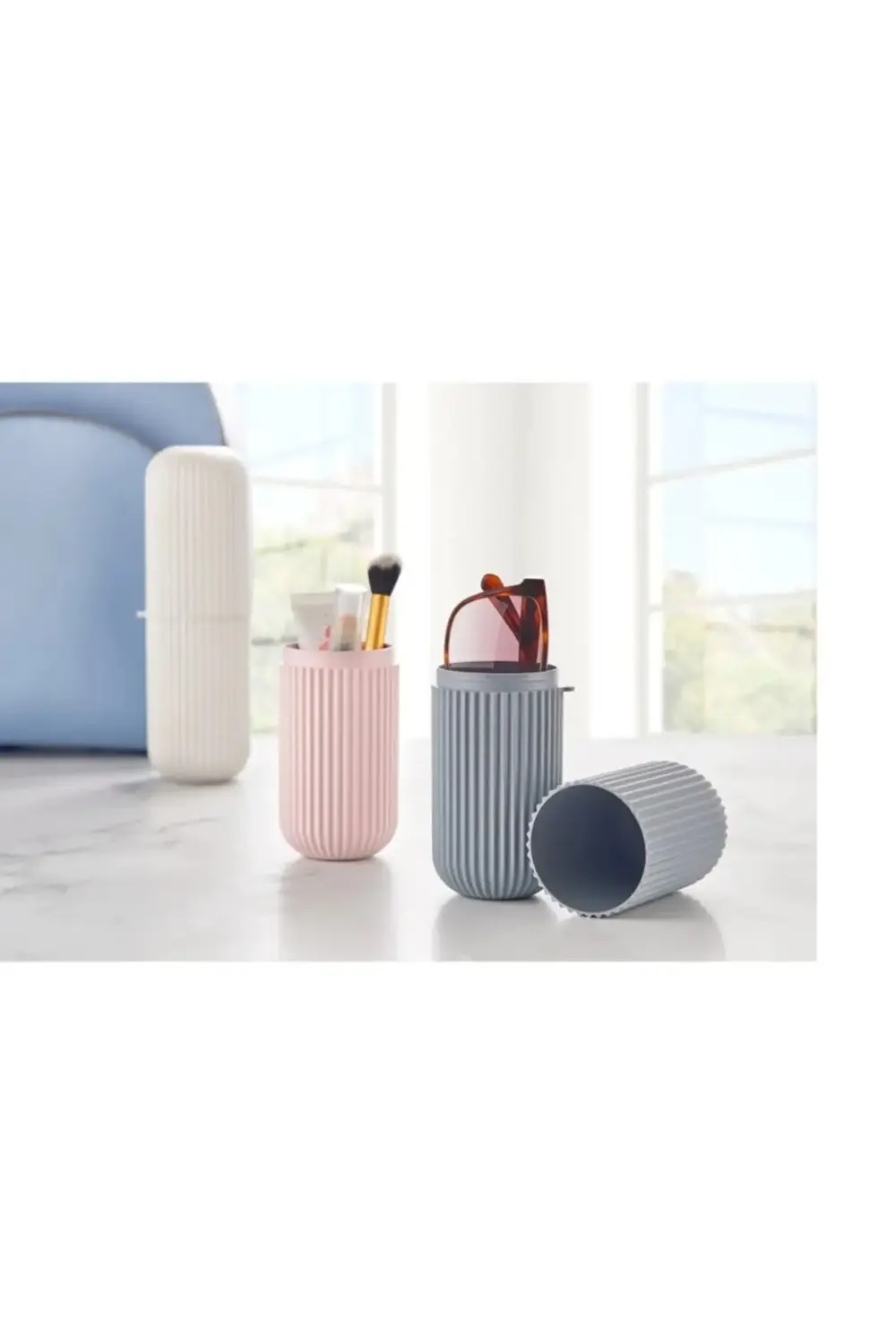 Seyahat Tipi Aksesuar Taşıma Kabı Gözlük Diş Macunu Saklama Kutus