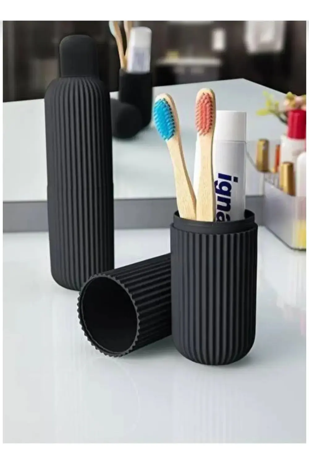 Seyahat Tipi Aksesuar Taşıma Kabı Gözlük Diş Macunu Saklama Kutus