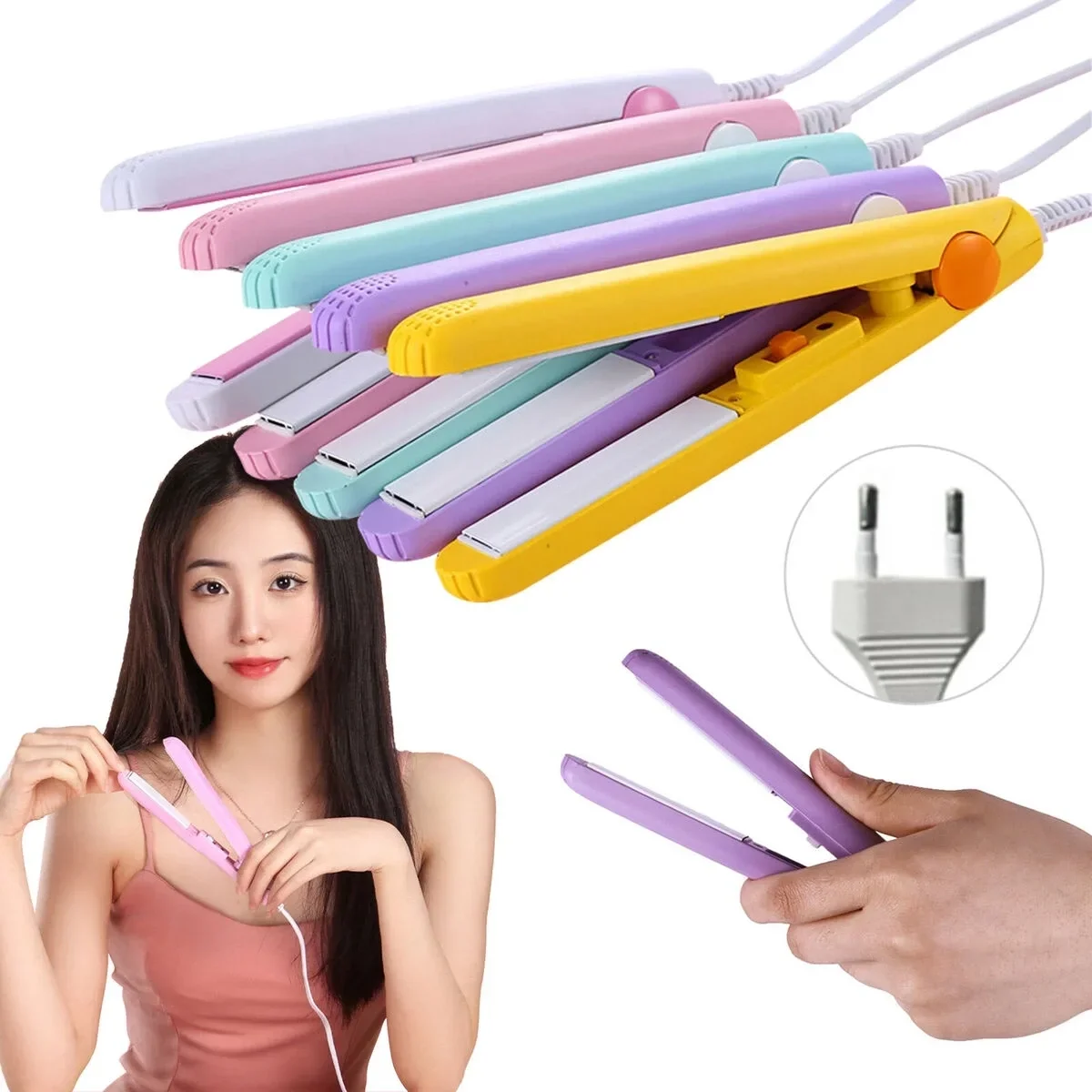 Seyahat Tipi Mini Saç Düzleştirici Seramik Uçlu Düzleştirici  Bx40 Fiyatı, Yorumları ve Özellikleri