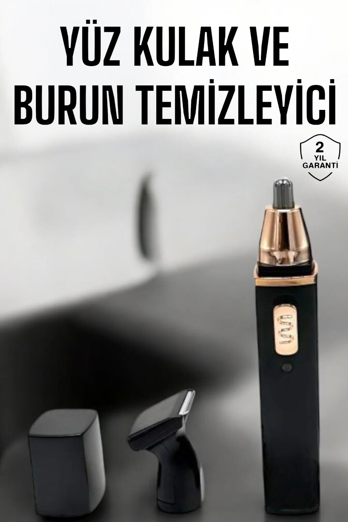 Seyahat Tipi Mini Taşınabilir Siyah Burun Kulak Yanak Kıl ve Tüy Temizleme Makinesi