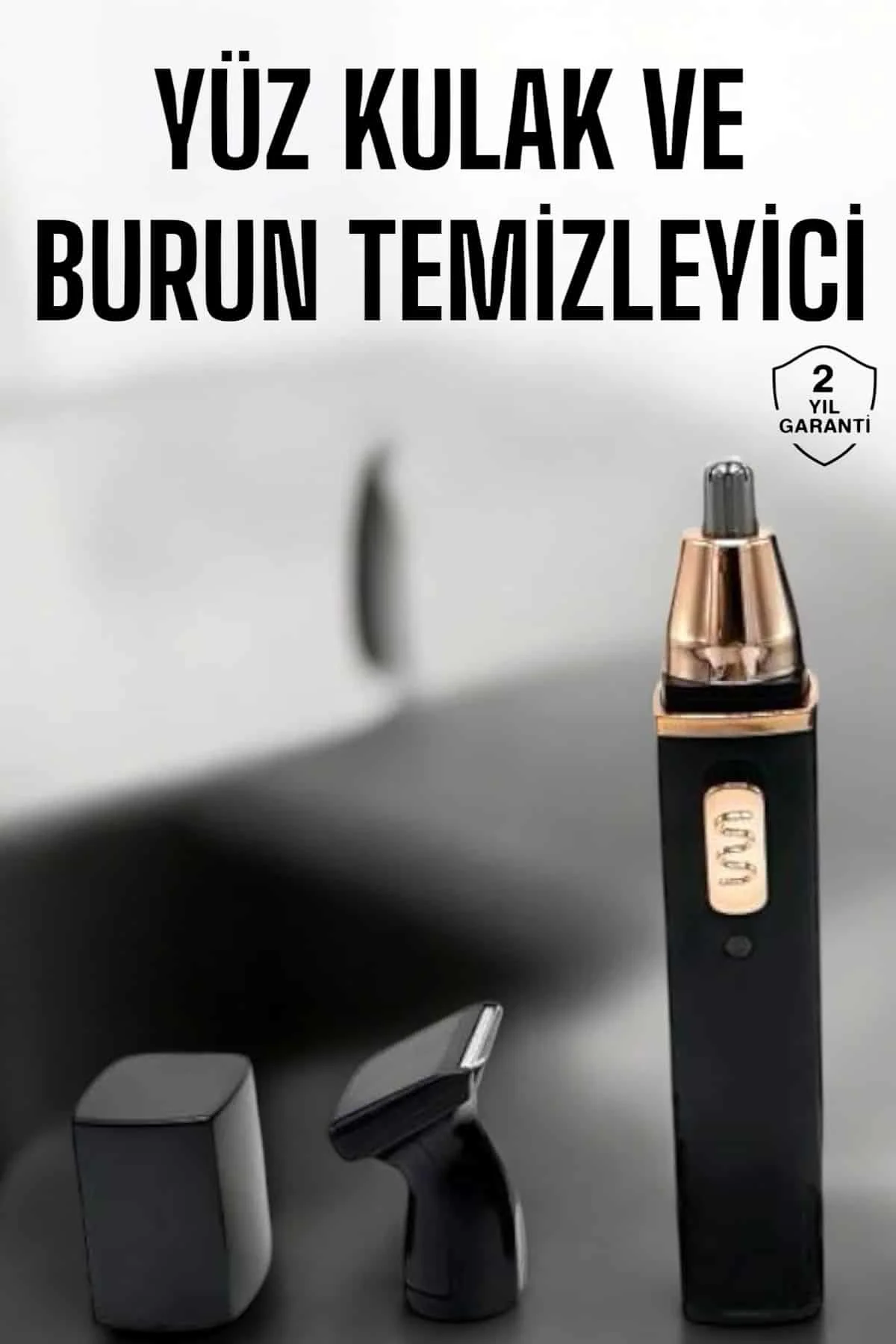 Seyahat Tipi Mini Taşınabilir Siyah Burun Kulak Yanak Kıl ve Tüy Temizleme Makinesi