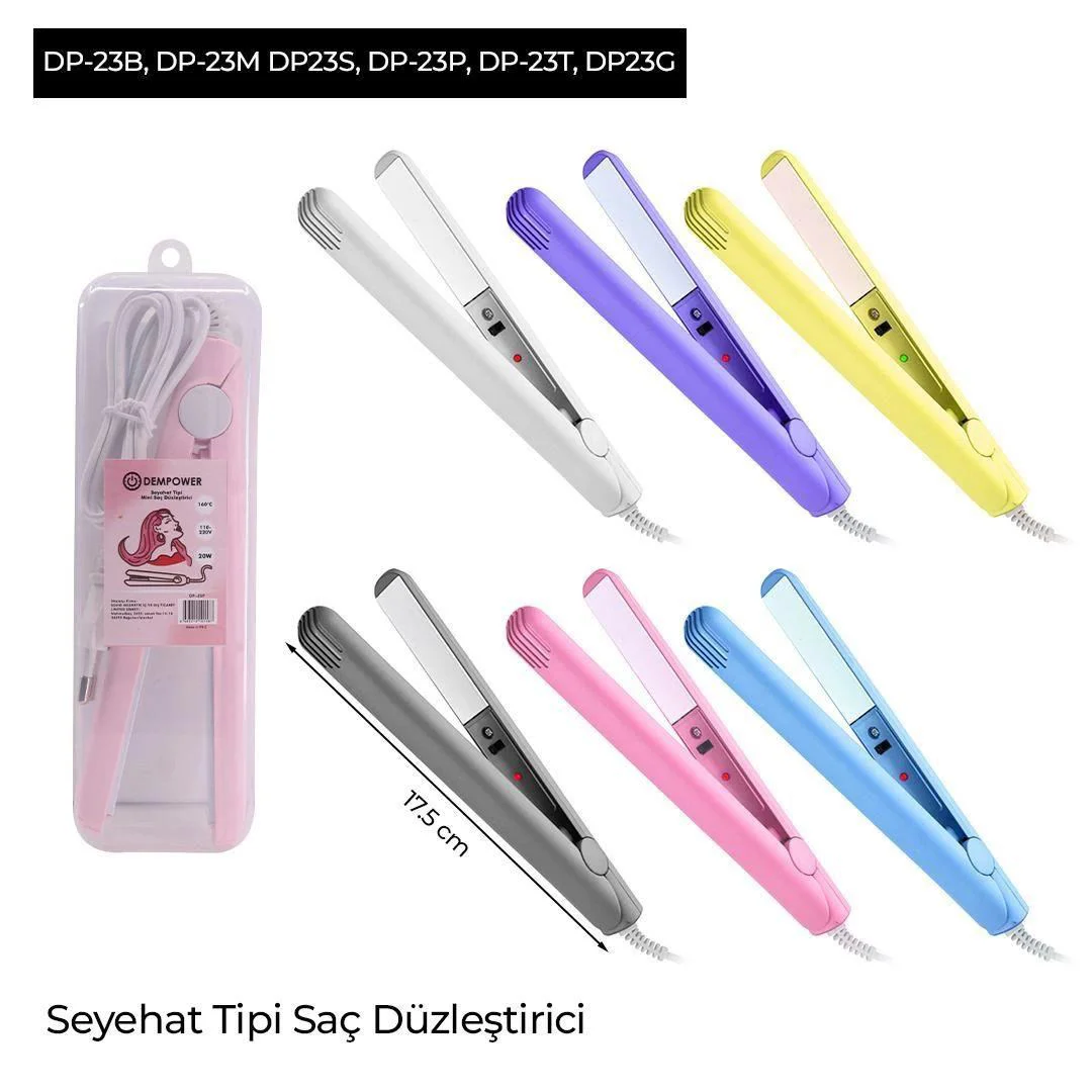 Seyahat Tipi Saç Düzleştirici - Kompakt Seyahat Saç Bakım Cihazı Fiyatı, Yorumları ve Özellikleri