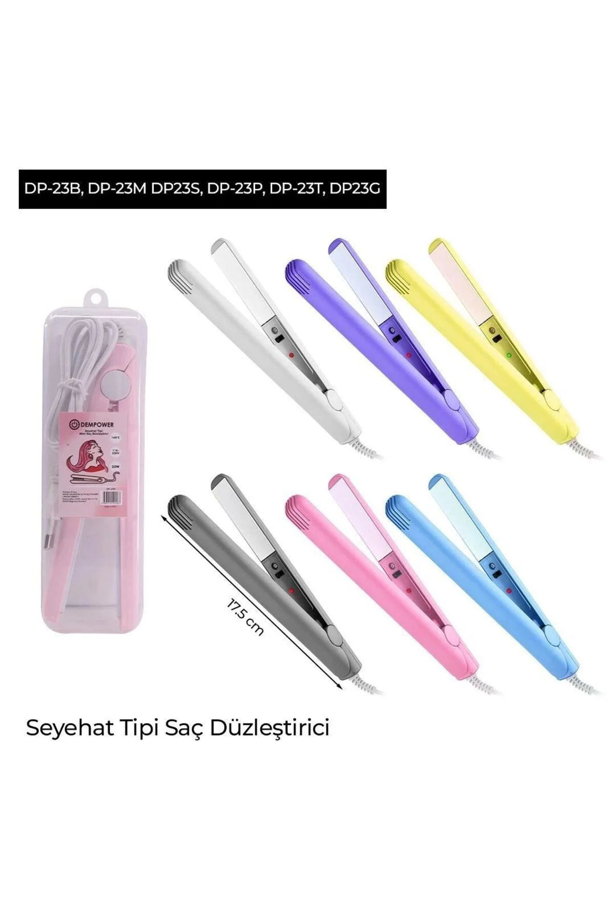 Seyahat Tipi Saç Düzleştirici