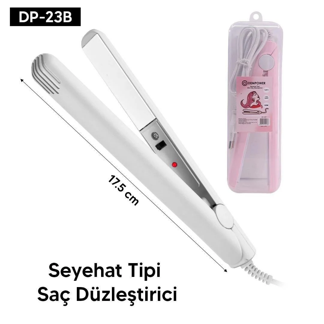 Seyahat Tipi Saç Düzleştirici - Kompakt Seyahat Saç Bakım Cihazı Fiyatı, Yorumları ve Özellikleri