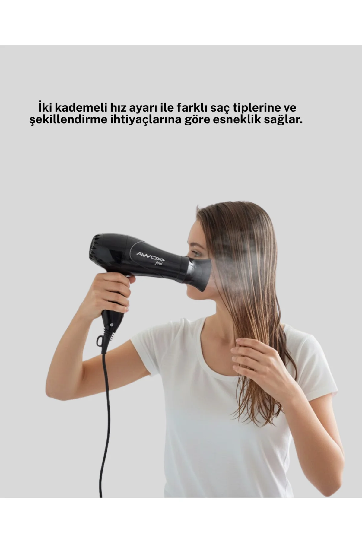 Seyahat Tipi Saç Kurutma Makinesi Katlanabilir Hafif Yapı