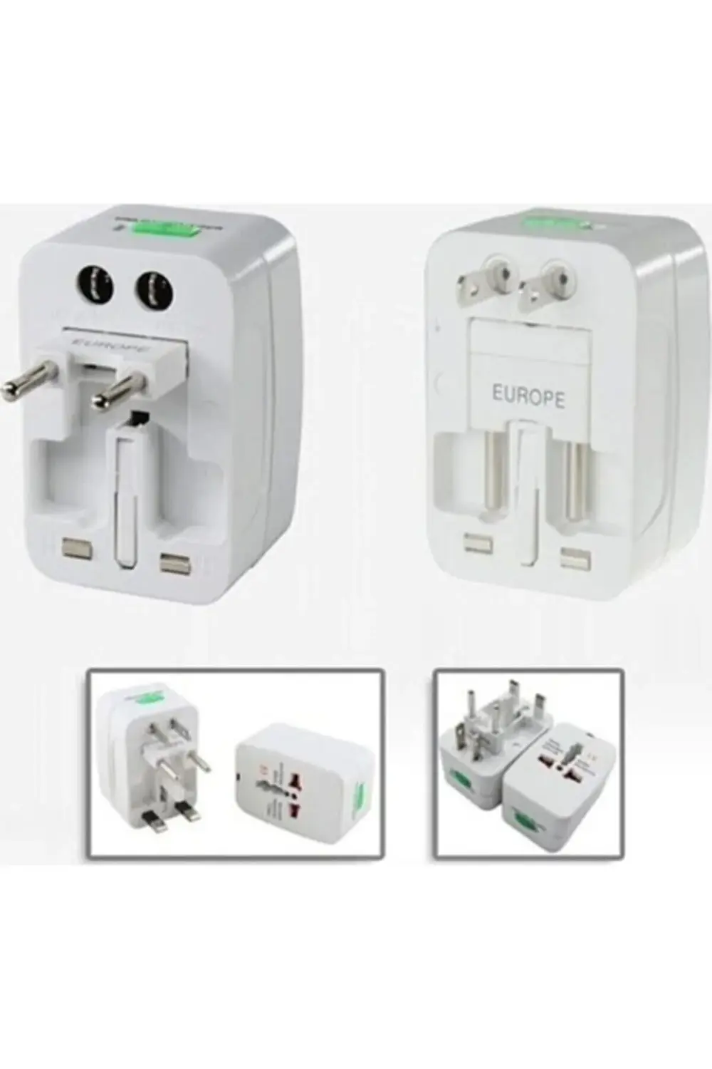 Seyahat Tipi Universal Çevirici Priz Dönüştürücü