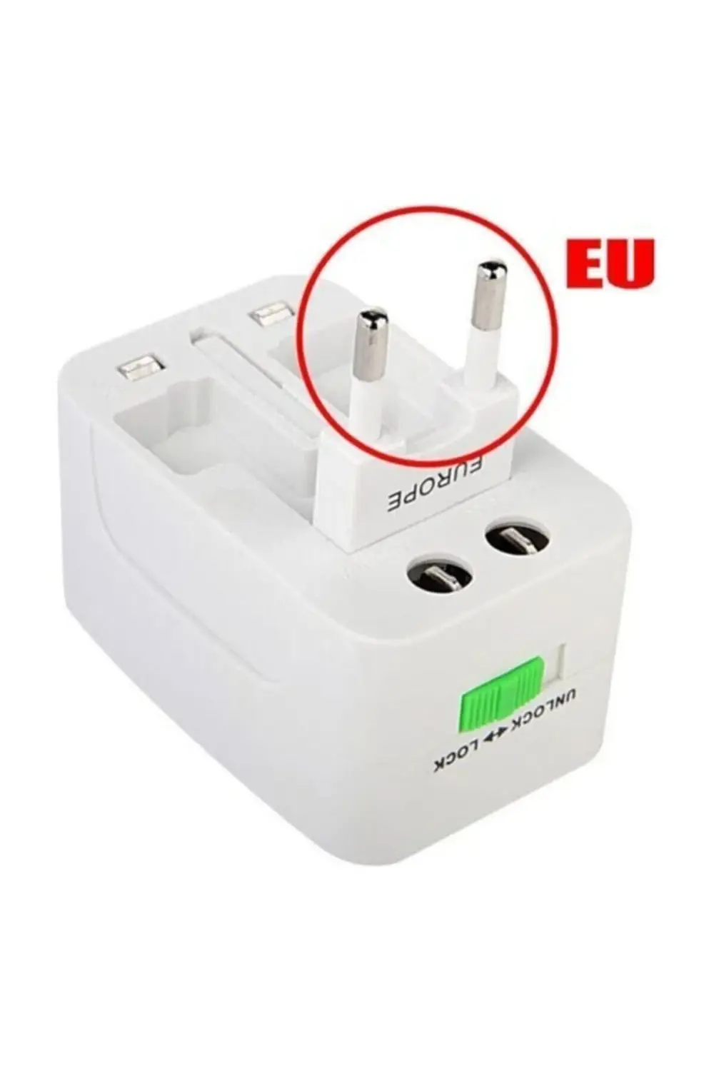 Seyahat Tipi Universal Çevirici Priz Dönüştürücü