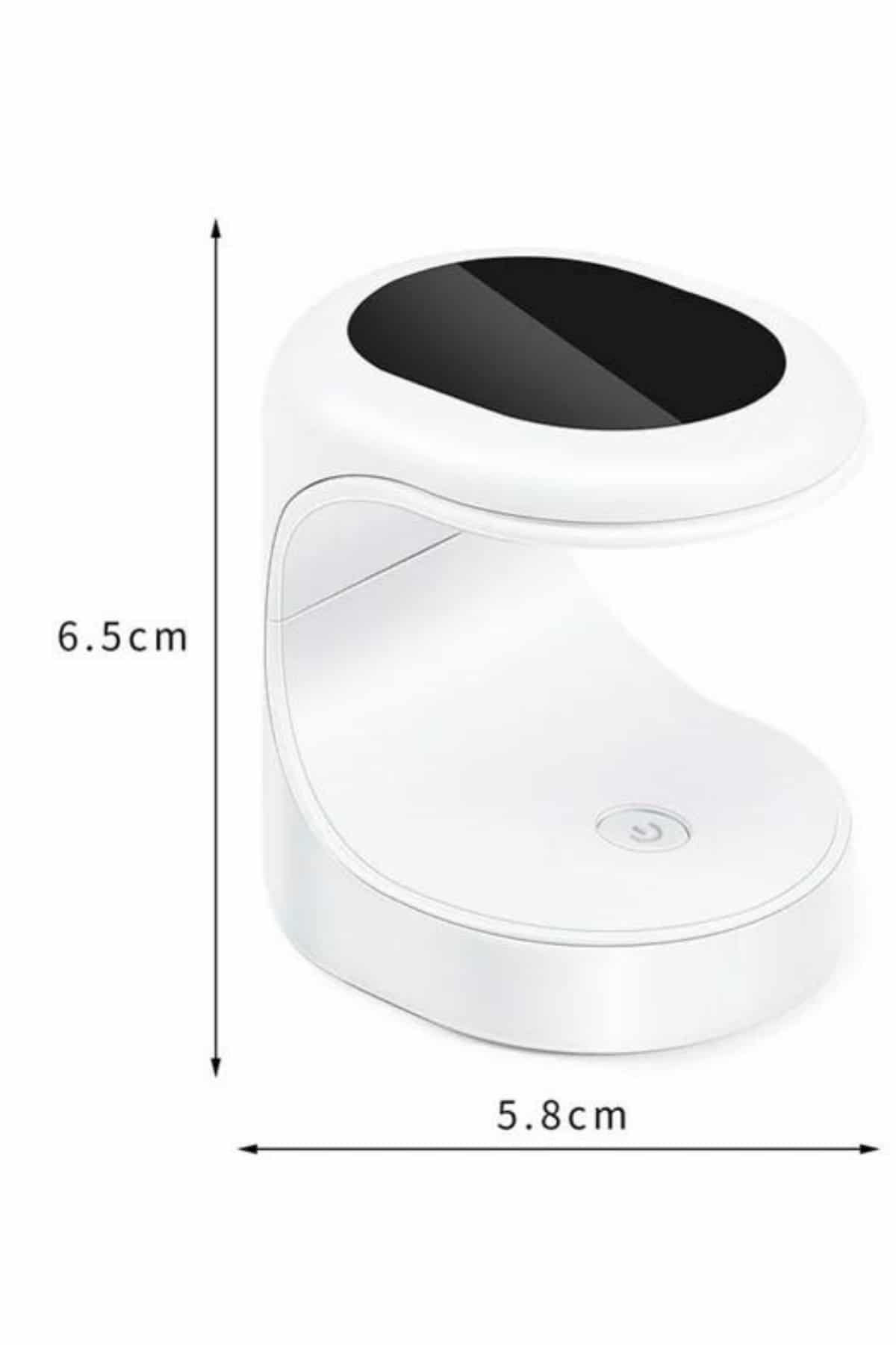 Seyehat Tipi Mini Oje Kurutucu Ultraviole Mor Işık Protez Tırnak 