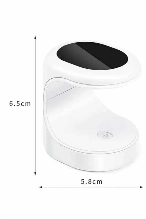 Seyehat Tipi Mini Oje Kurutucu Ultraviole Mor Işık Protez Tırnak 