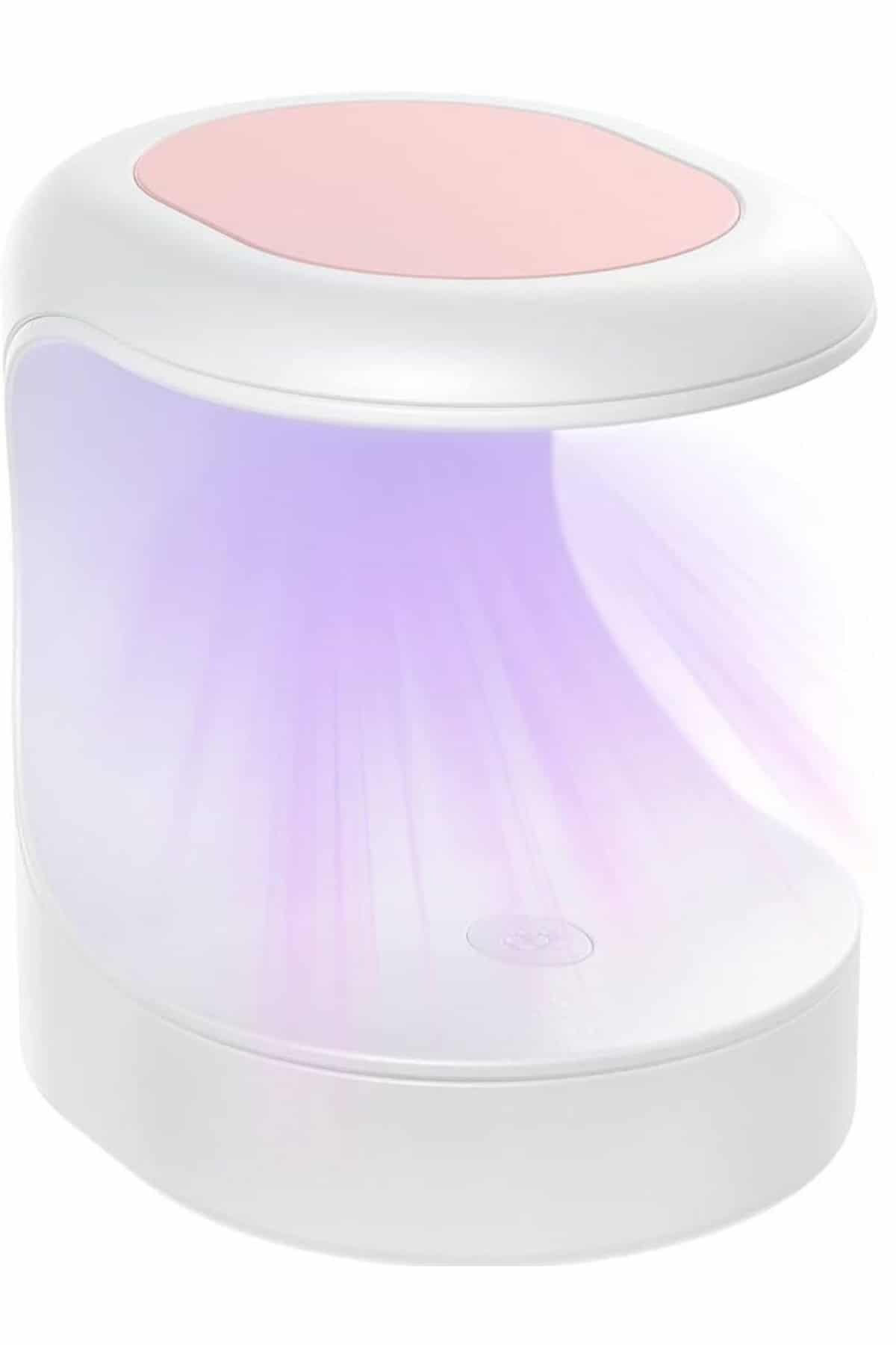 Seyehat Tipi Mini Oje Kurutucu Ultraviole Mor Işık Protez Tırnak 