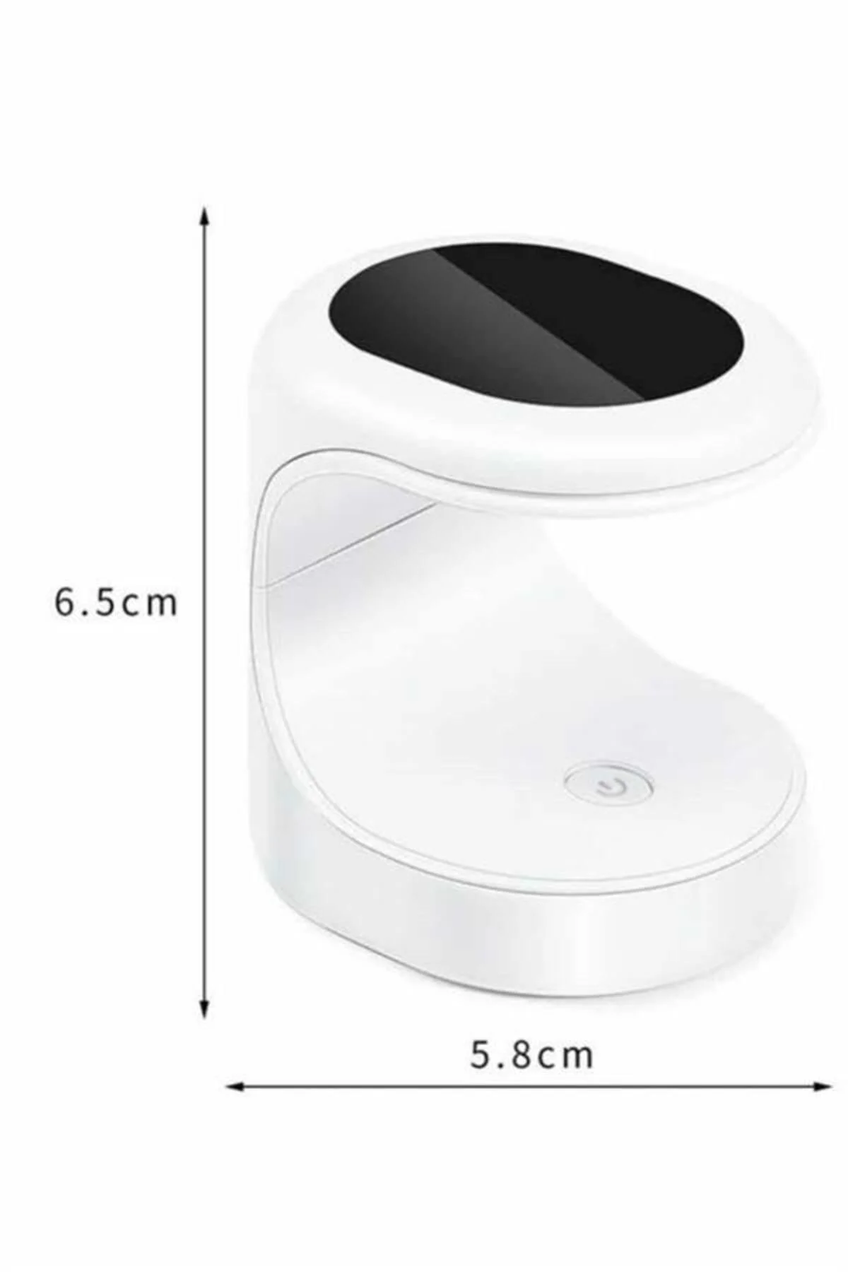 Seyehat Tipi Mini Oje Kurutucu Ultraviole Mor Işık Protez Tırnak 