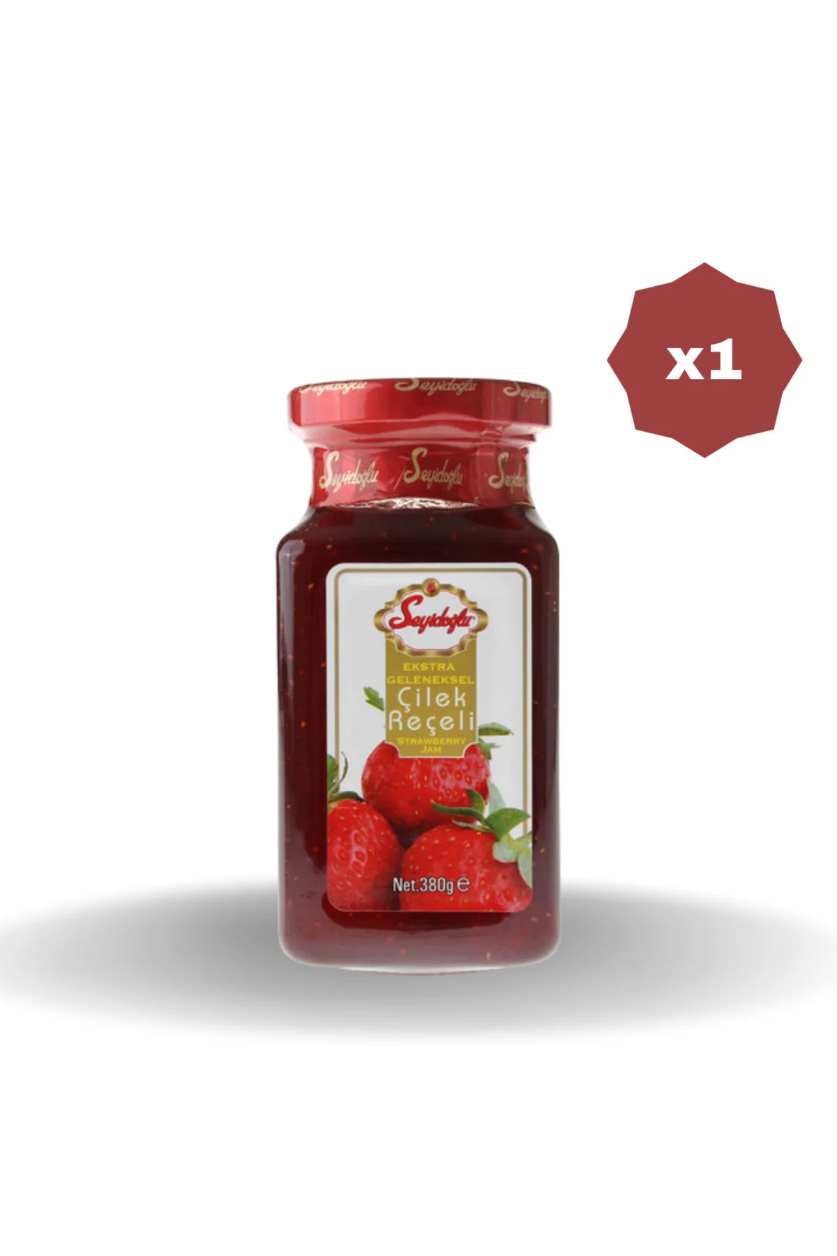 SEYİDOĞLU ÇİLEK REÇELİ 380 GR - (1 ADET)