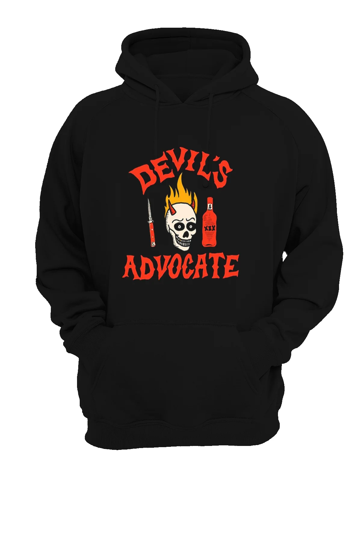 Şeytanın Avukatı Baskılı, 3 iplik. Şardonlu, İçi Polar, Kalın, (600 gr.) Sweatshirt
