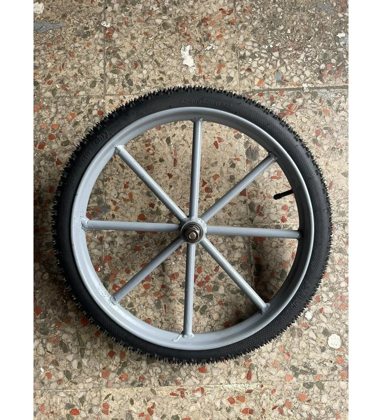 Seyyar Tezgah / Araba Tekerleği 65 Cm - Borulu Jant (jant Boyu:50 Cm)