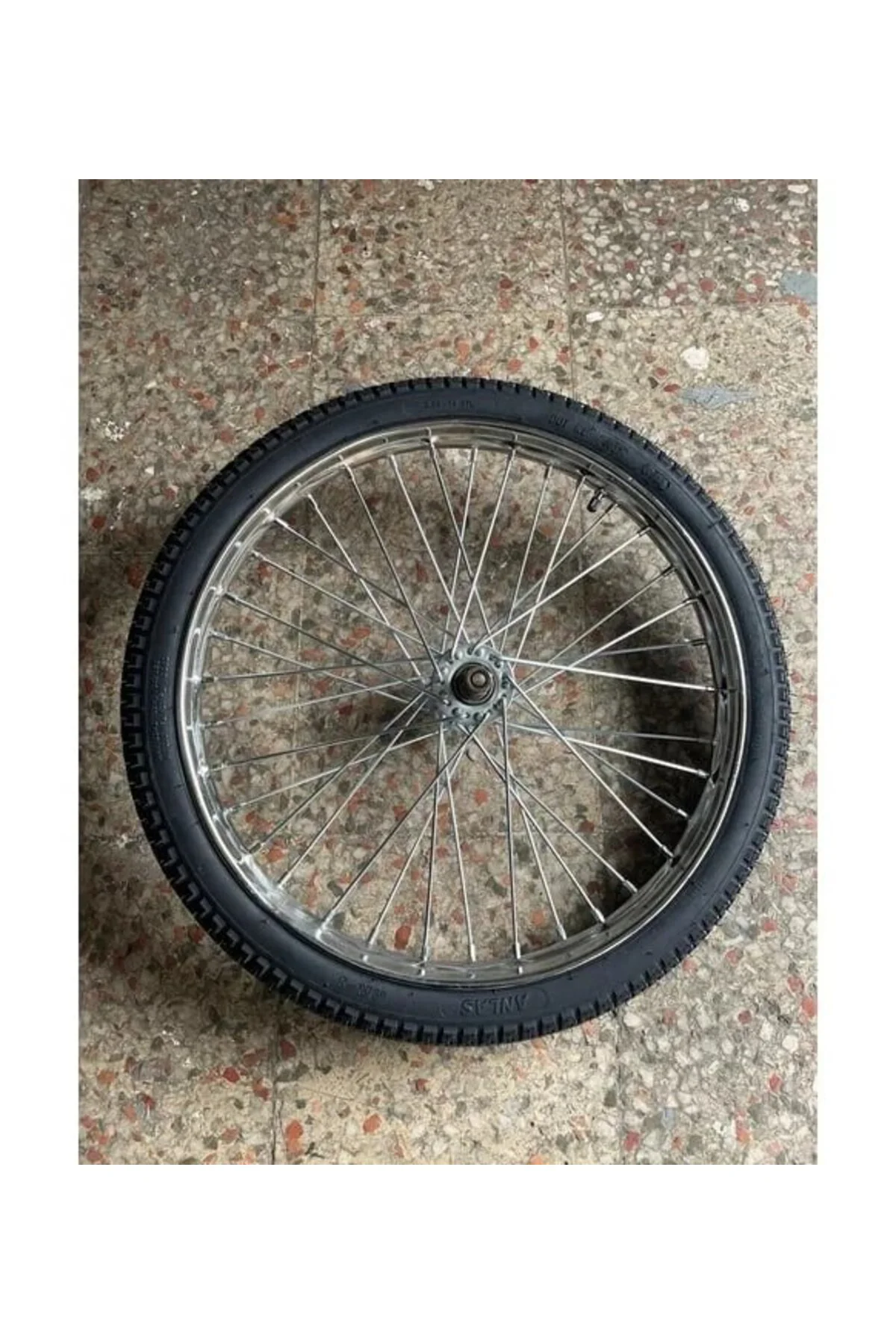 Seyyar Tezgah Araba Tekerleği 65 Cm - Telli Jant (jant Boyu:50 Cm