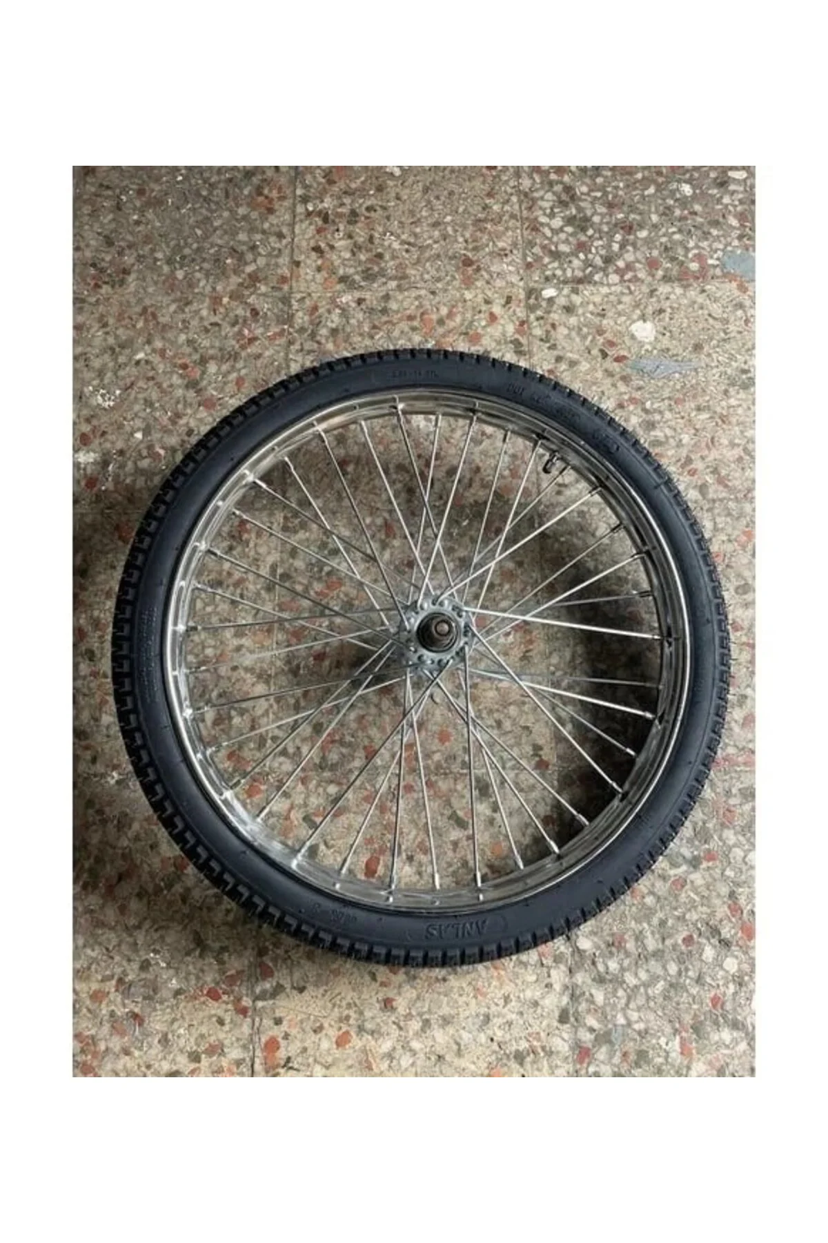 Seyyar Tezgah Araba Tekerleği 65 Cm - Telli Jant (jant Boyu:50 Cm