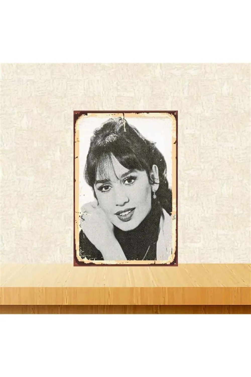 Sezen Aksu Retro Ahşap Poster 20 30 Cm Tkfx3725