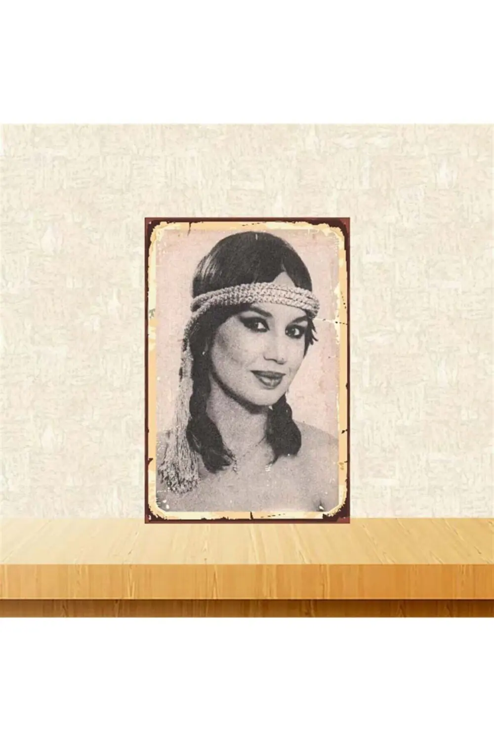 Sezen Aksu Retro Ahşap Poster 20 30 cm Tkfx3878
