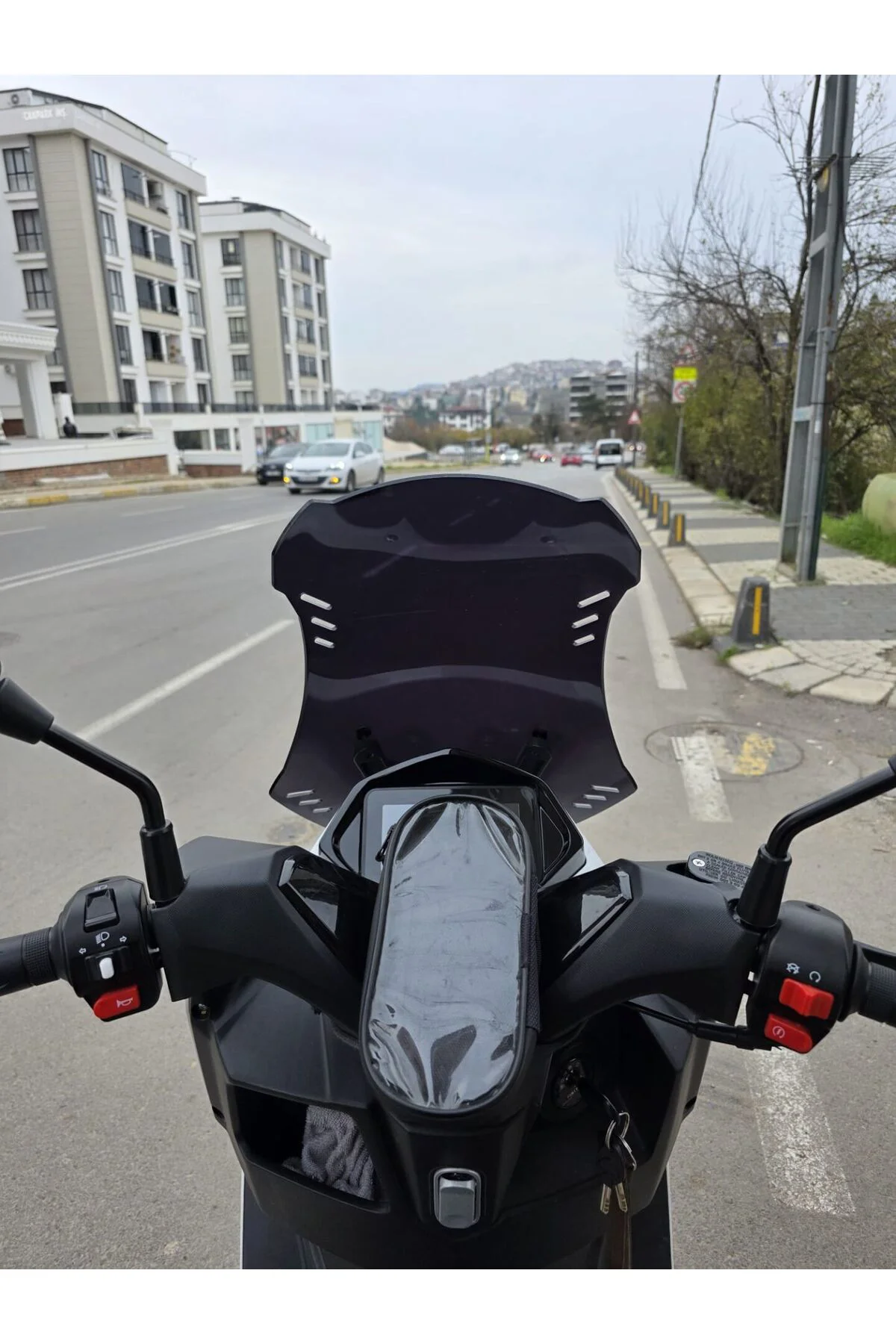 SFM Lahos Ön Cam 2024-2026 Model 55cm Siyah Renkli 4mm