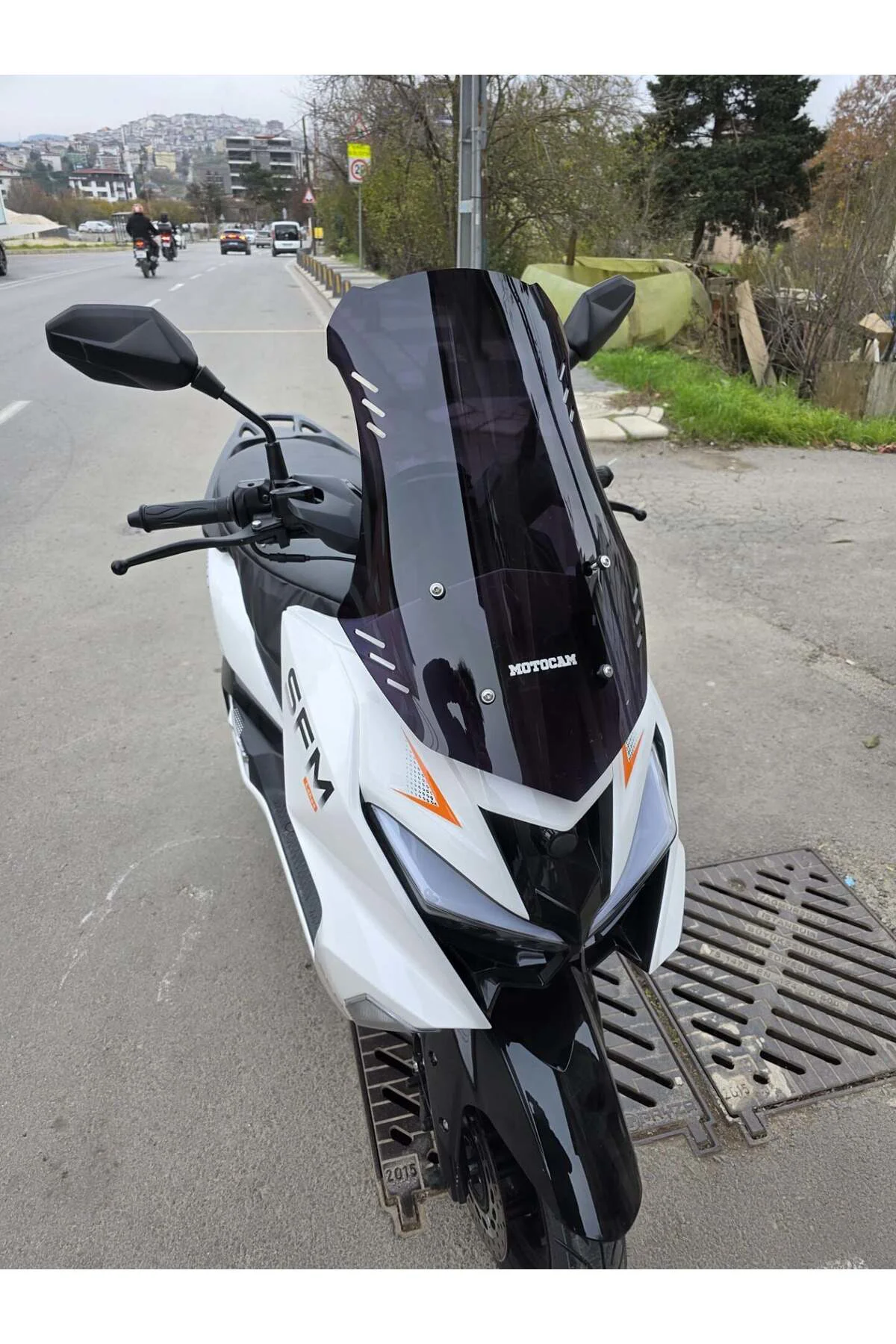 SFM Lahos Ön Cam 2024-2026 Model 55cm Siyah Renkli 4mm