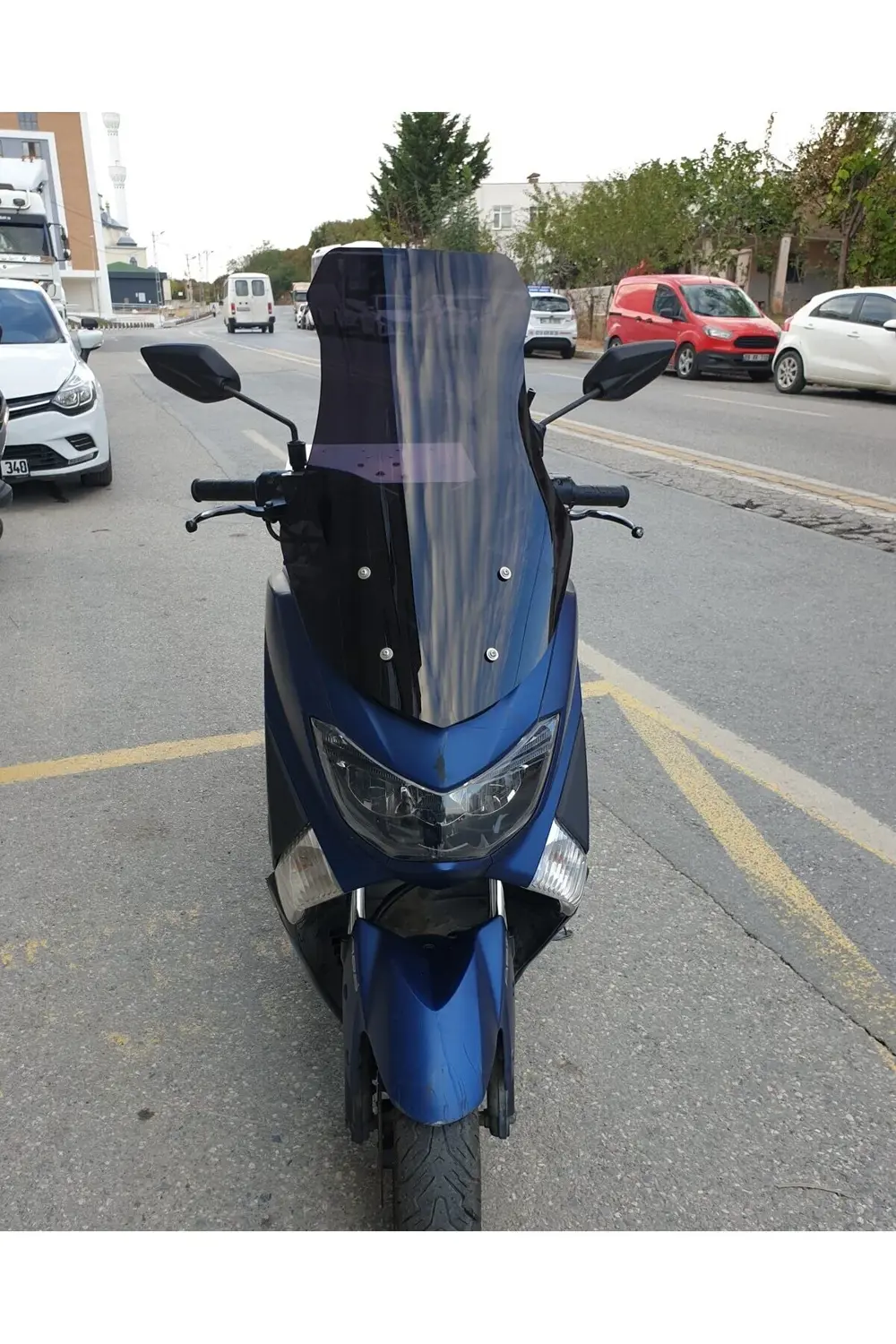 SFM Pyrexia 150 Siperlik Ön Cam 2023-2025 Model 69cm Siyah Renkli