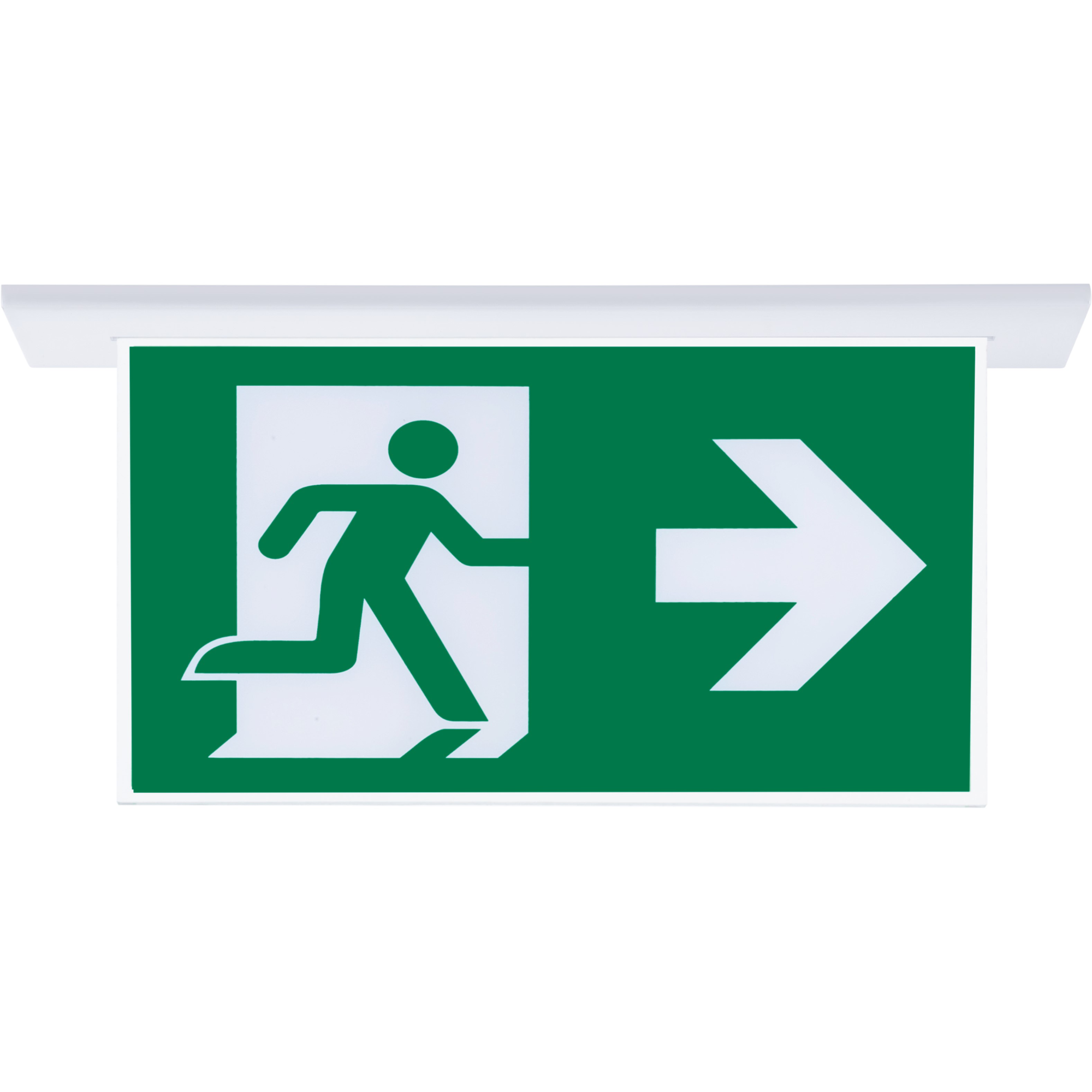 SG051-SA Çift Yönlü Acil Yönlendirme Armatürü (Sıvaaltı Aparatlı)