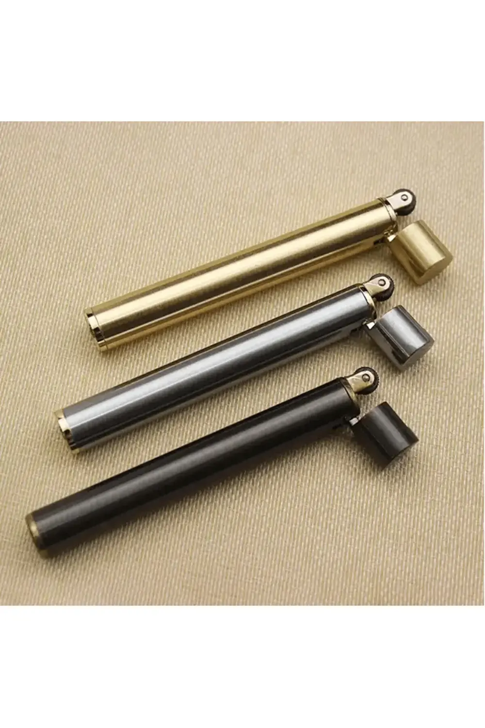 S*g*r* Paketi Boyutunda Metal Şık Tasarım Çakmak.