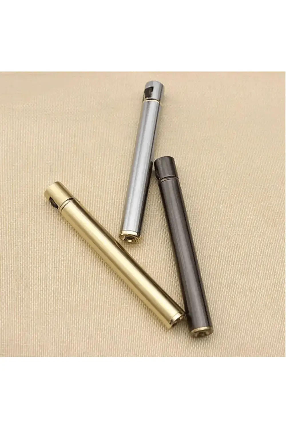 S*g*r* Paketi Boyutunda Metal Şık Tasarım Çakmak.