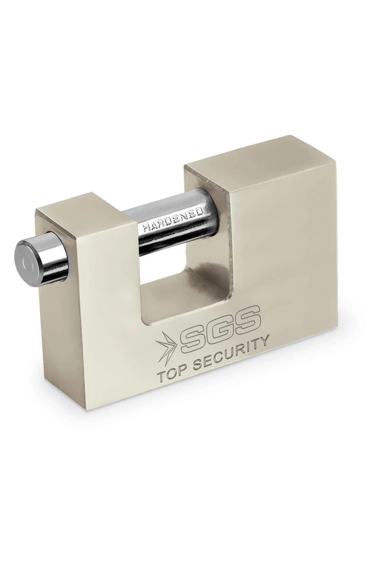 SGS 1365 Cam Kapı Kilidi Kayar Milli Saten Kaplama 70 mm