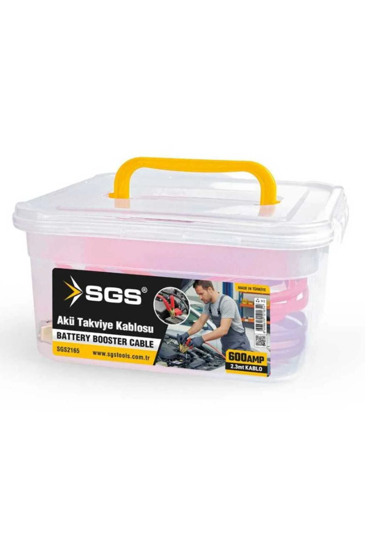SGS 2165 Akü Takviye Kablosu 600A 2.3MT