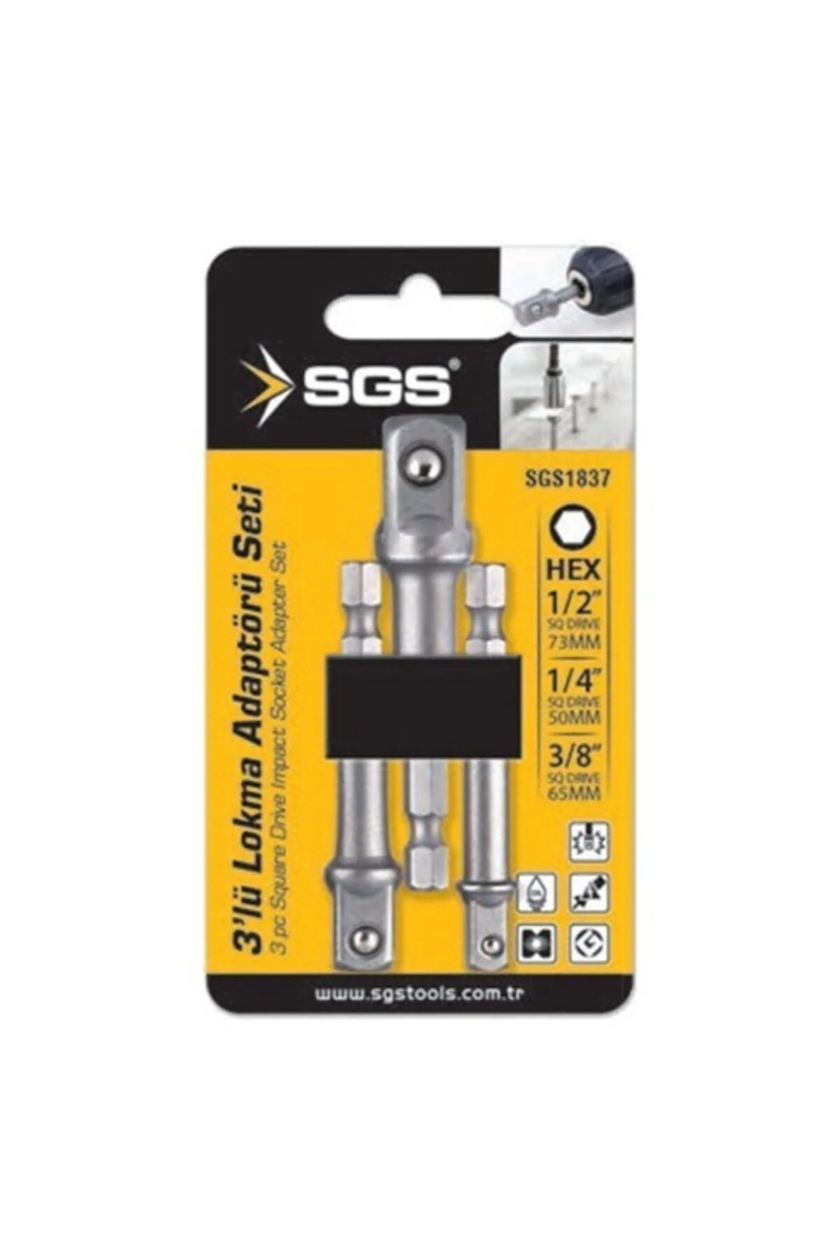 Sgs 3 ‘lü Lokma Adaptörü Seti