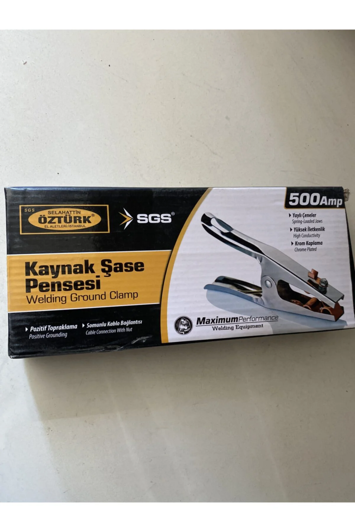 Sgs 320 Kaynak Şase Pensesi 500 Amper