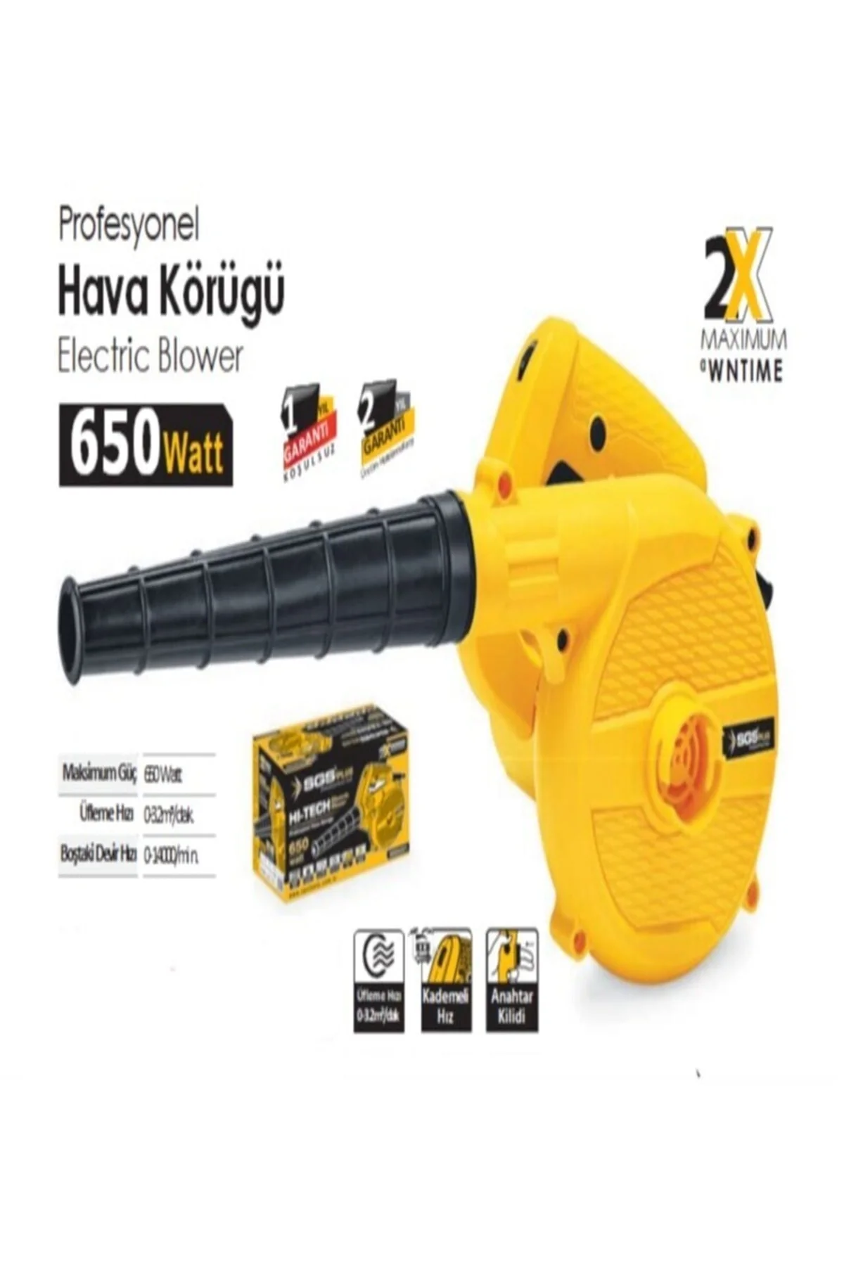 Sgs 650watt Profesyonel Hava Körüğü