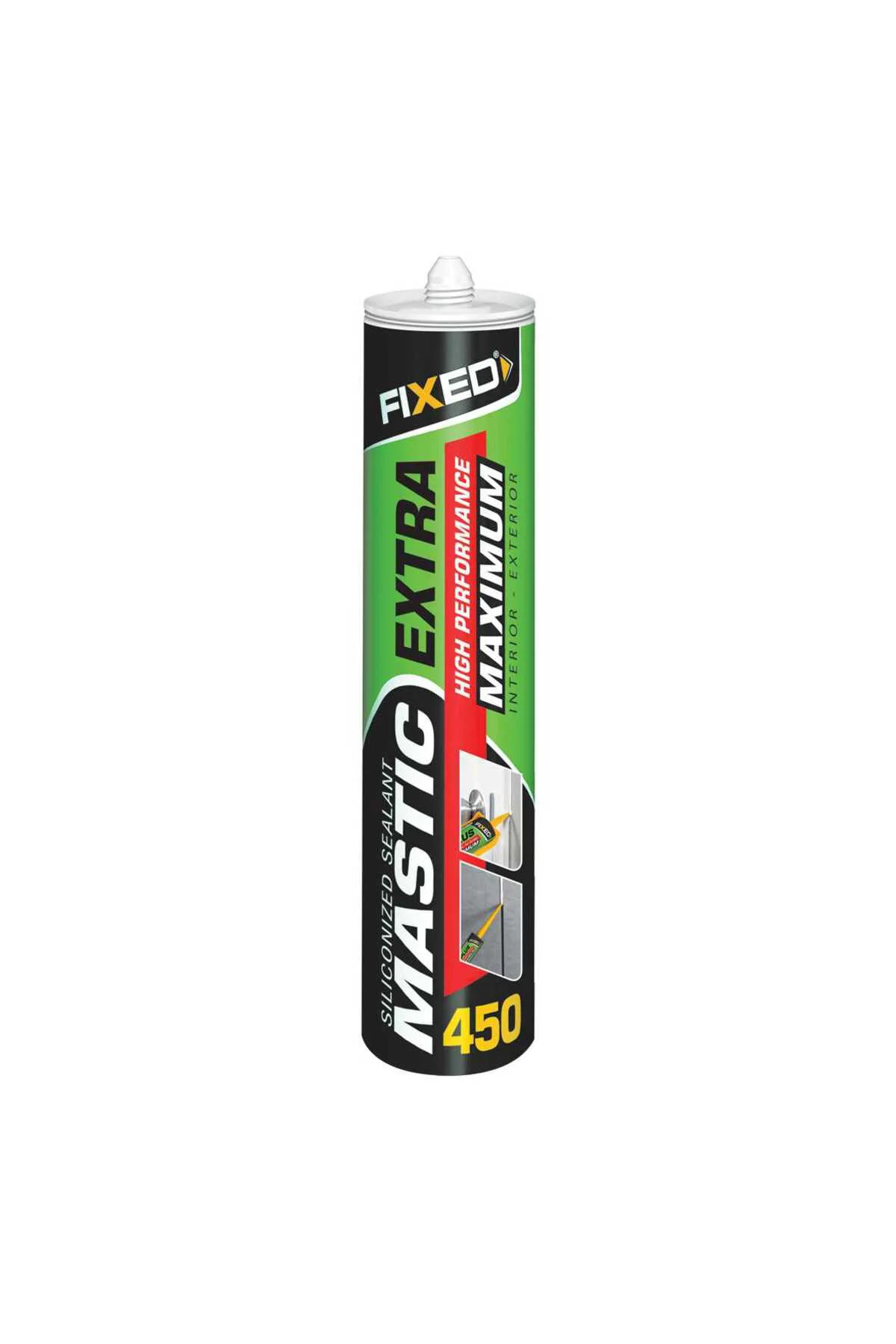 Sgs F450 Silikonize Akrilik Mastik 450gr. Kuvvetli Sızdırmazlık Sgs F450 Silikonize Akrilik Mastik 450gr. Kuvvetli Sızdırmazlık