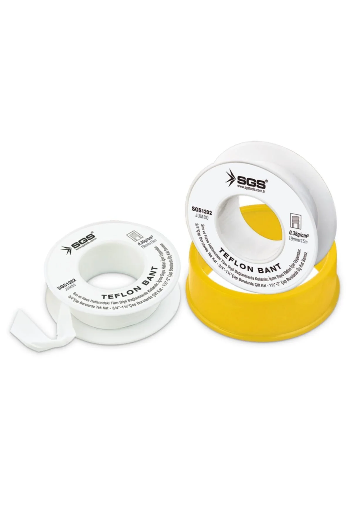 Sgs Teflon Bant Jumbo 19 Mm (15metre) Sgs1202 (1 Adet)